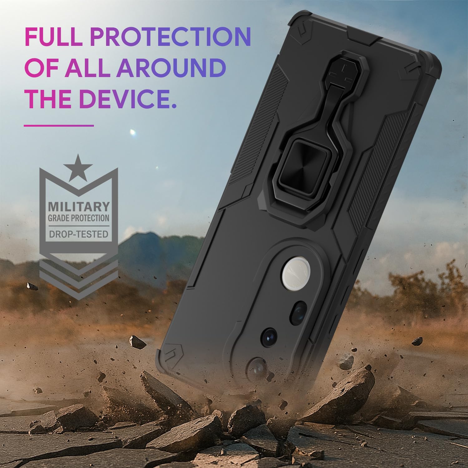 Pikkme black back cover for Vivo T4 Ultra 5G – photo 3