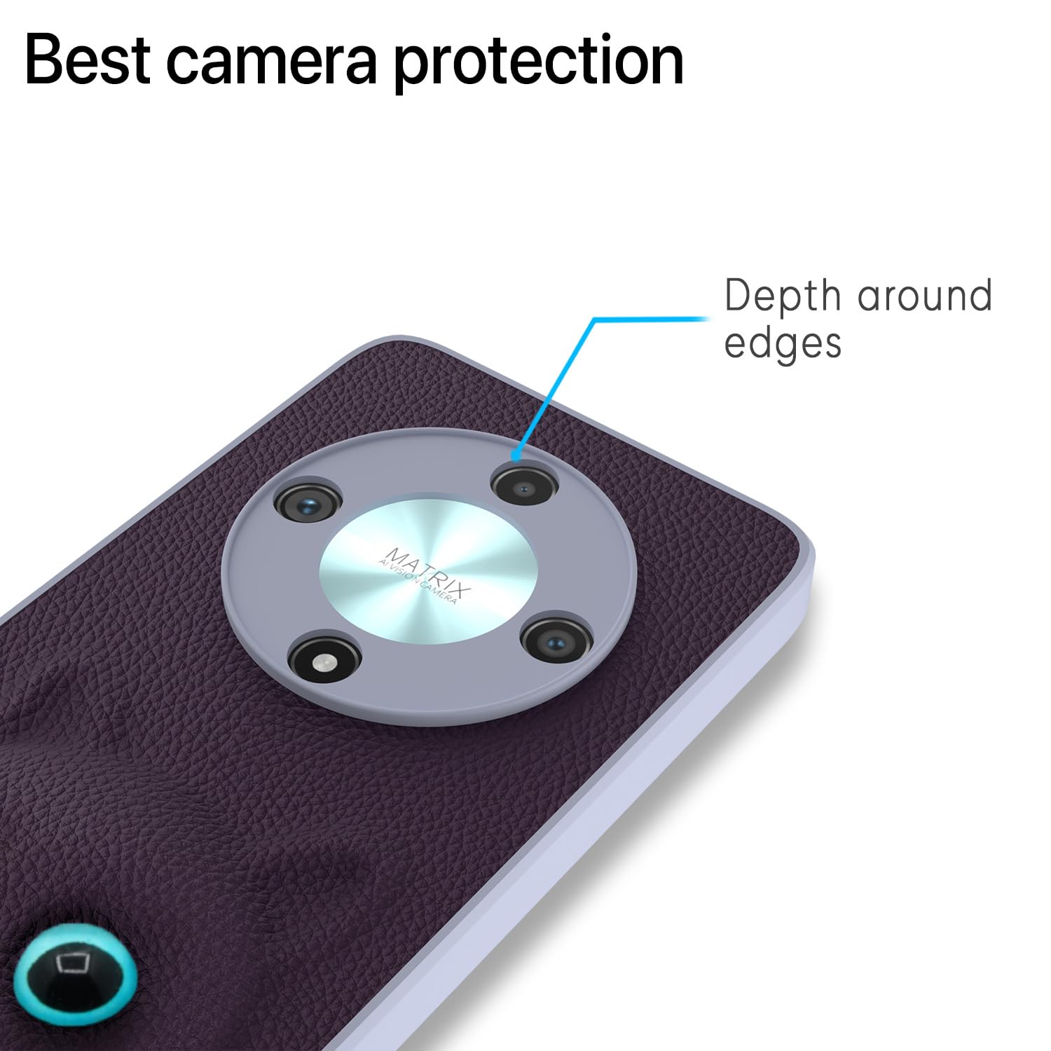 Pikkme Honor X9b 5G Kitty Back Cover (Purple)