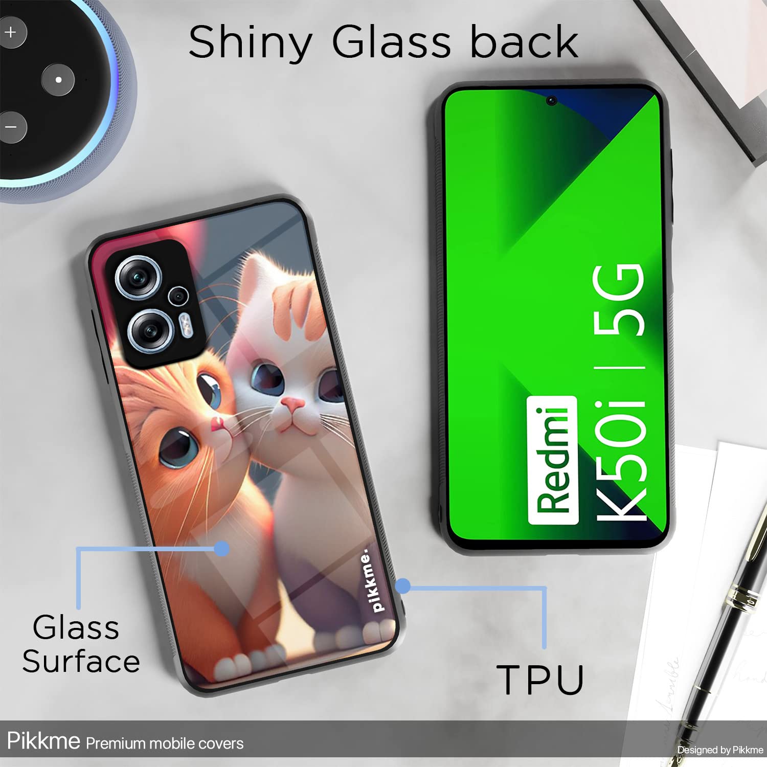 Pikkme Hybrid back cover for Redmi K50i 5G – photo 3