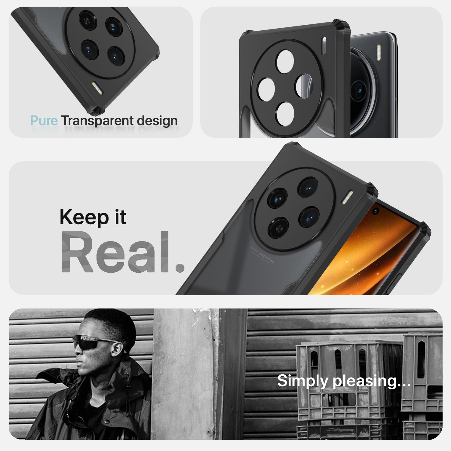 Pikkme Vivo X100 5G black mobile cover – photo 4