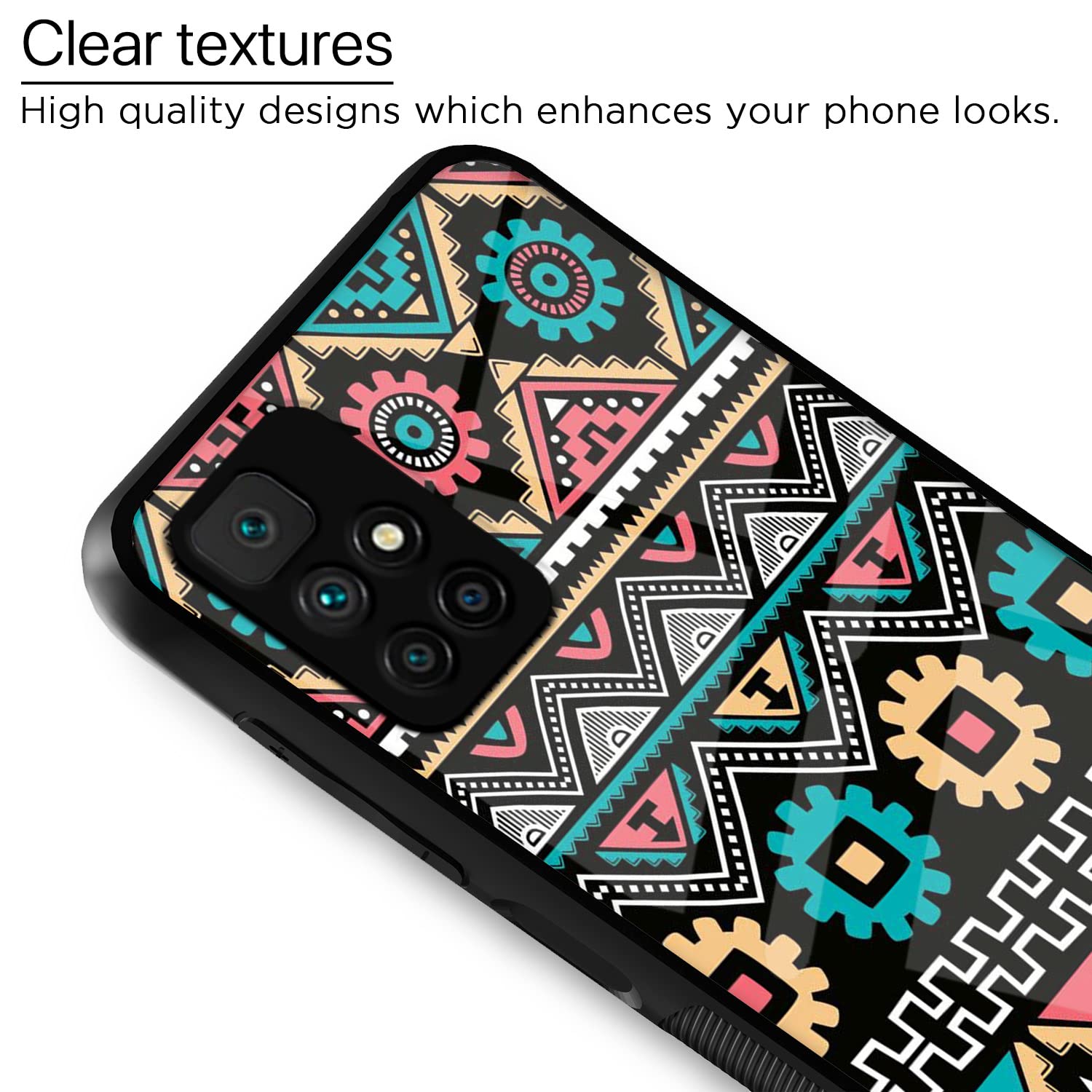 Redmi 10 Prime Hybrid mobile back cover by Pikkme – photo 4