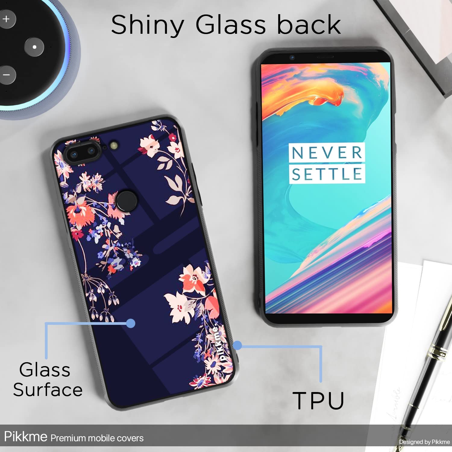 Pikkme Flower phone cover for OnePlus 5T – photo 3