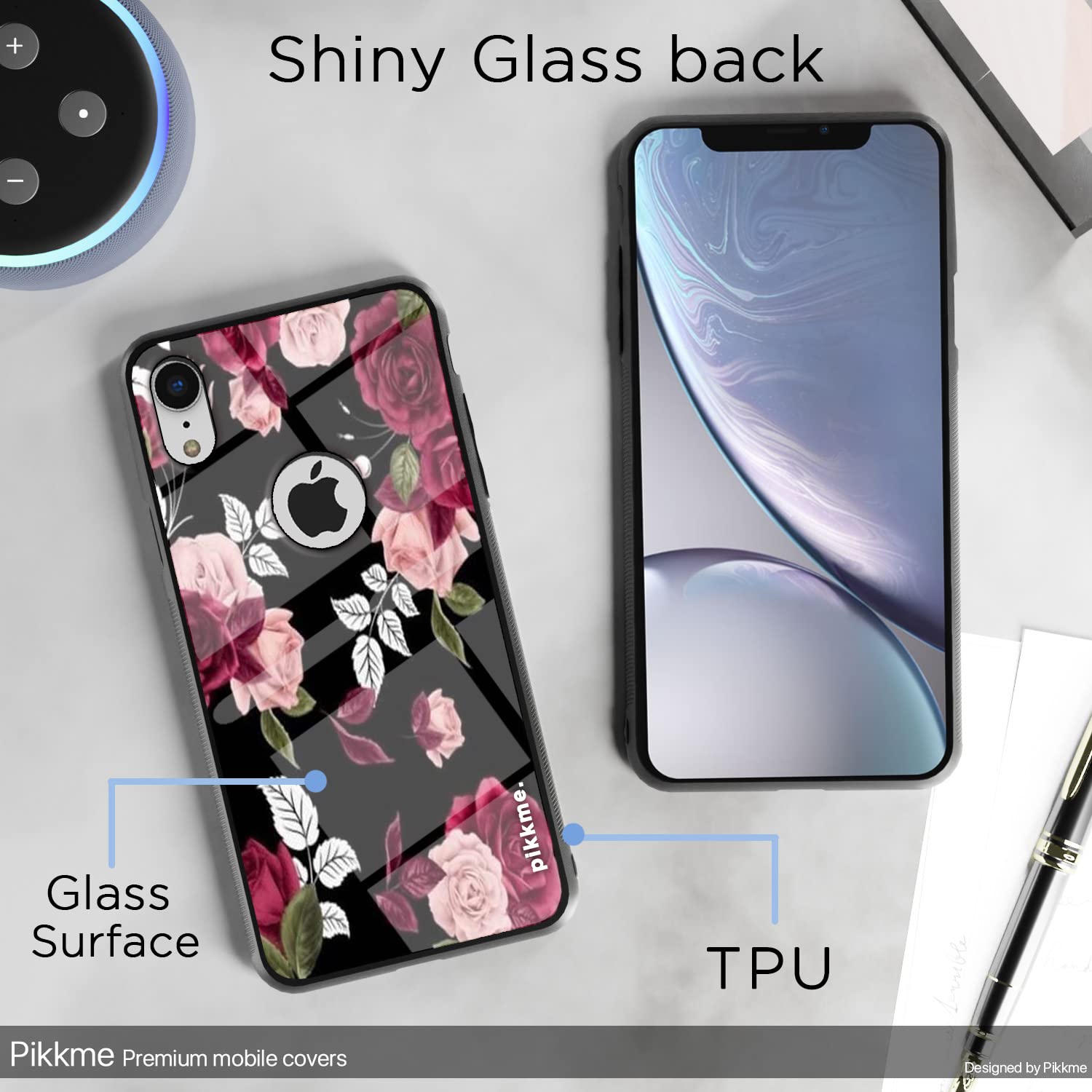 Pikkme iPhone XR Flower mobile back cover – photo 3