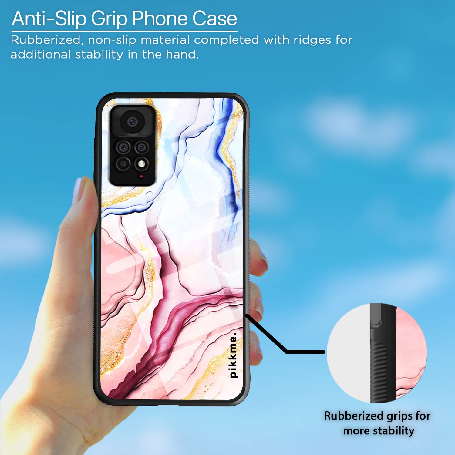 Redmi Note 11 Pro/Note 11 Pro Plus 5G Hybrid mobile cover by Pikkme – photo 5