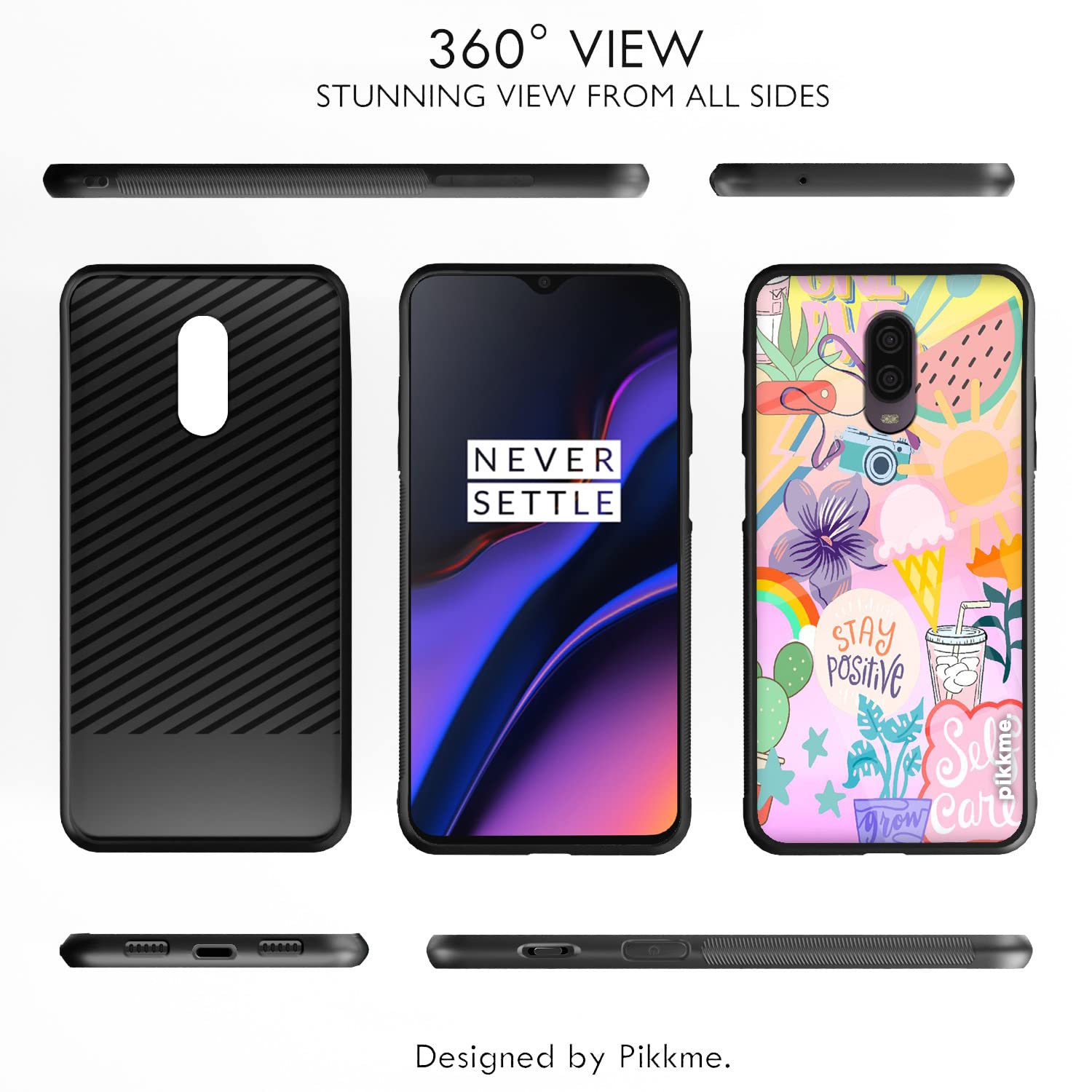 Pikkme OnePlus 6T Hybrid mobile back cover – photo 2