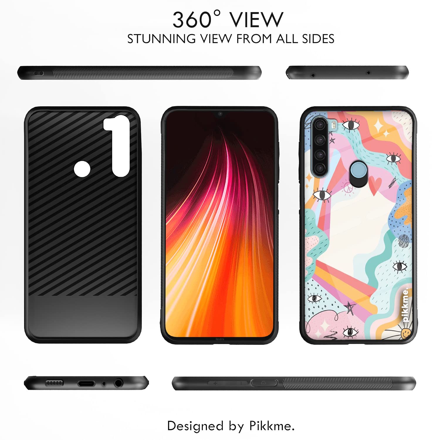 Pikkme Redmi Note 8 Hybrid back cover – photo 2