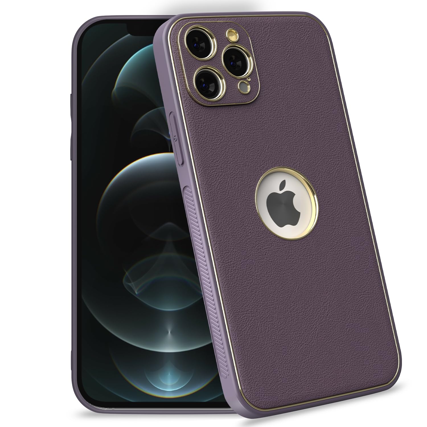 Purple Chrome back cover for iPhone 12 Pro Max – Pikkme