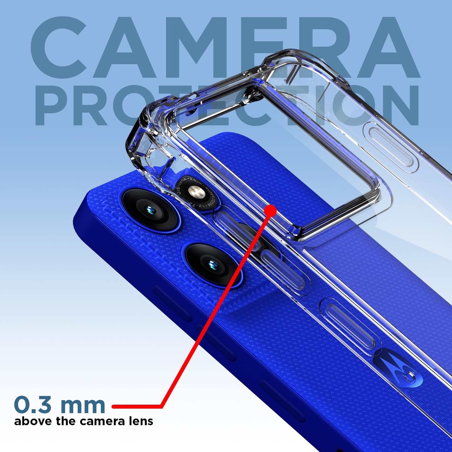 Pikkme Moto Edge 60 Pro 5G transparent mobile cover – photo 5