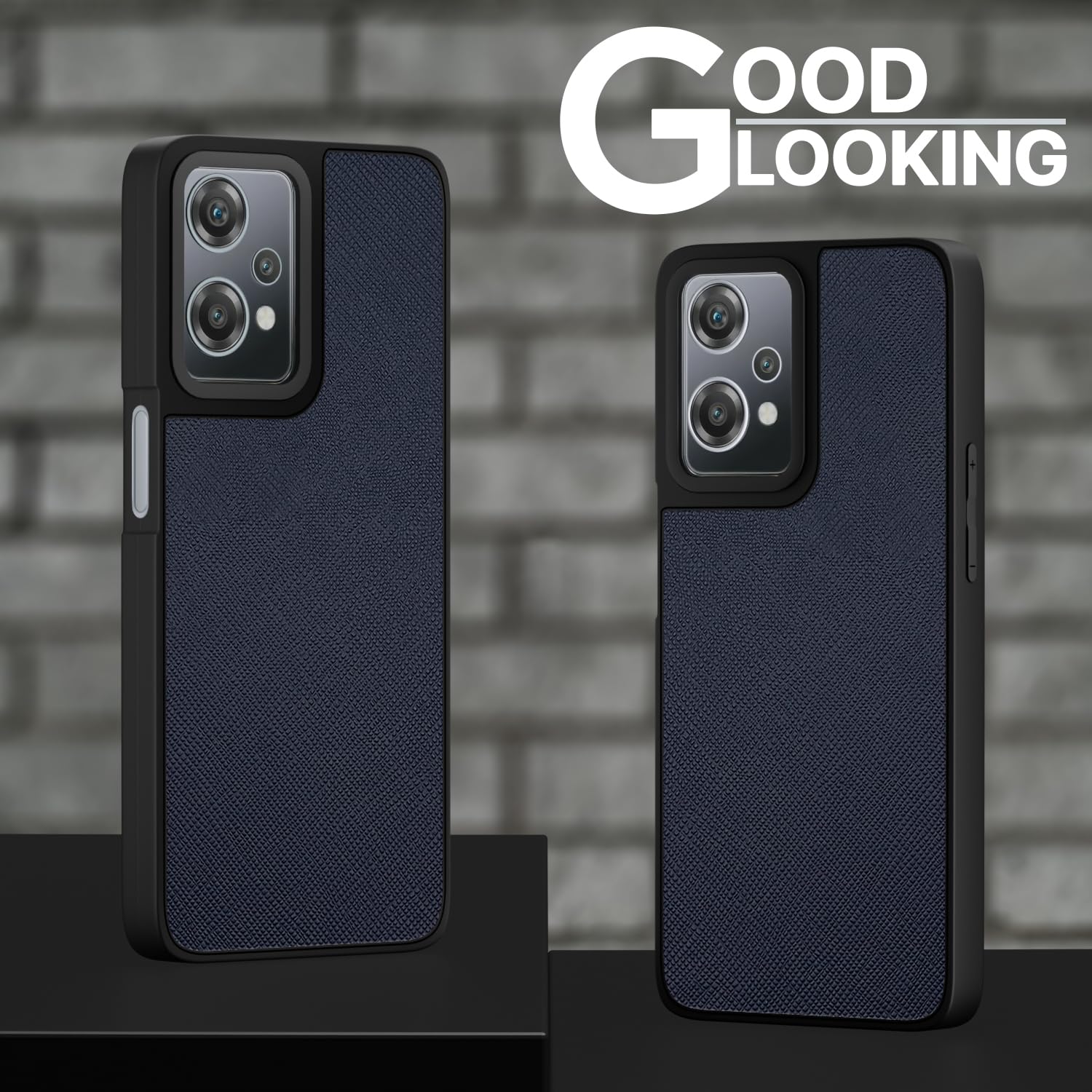 Pikkme OnePlus Nord CE 2 Lite 5G Indian Leather Back Cover (Blue)