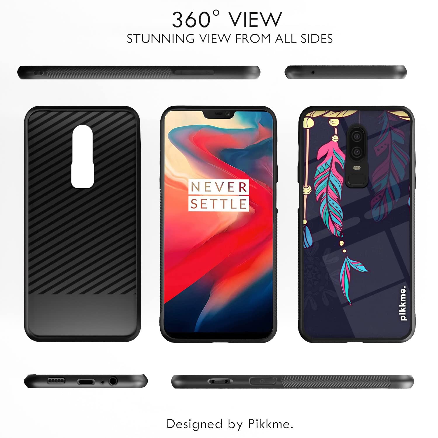 Flower Back cover for OnePlus 6 – Pikkme – photo 2