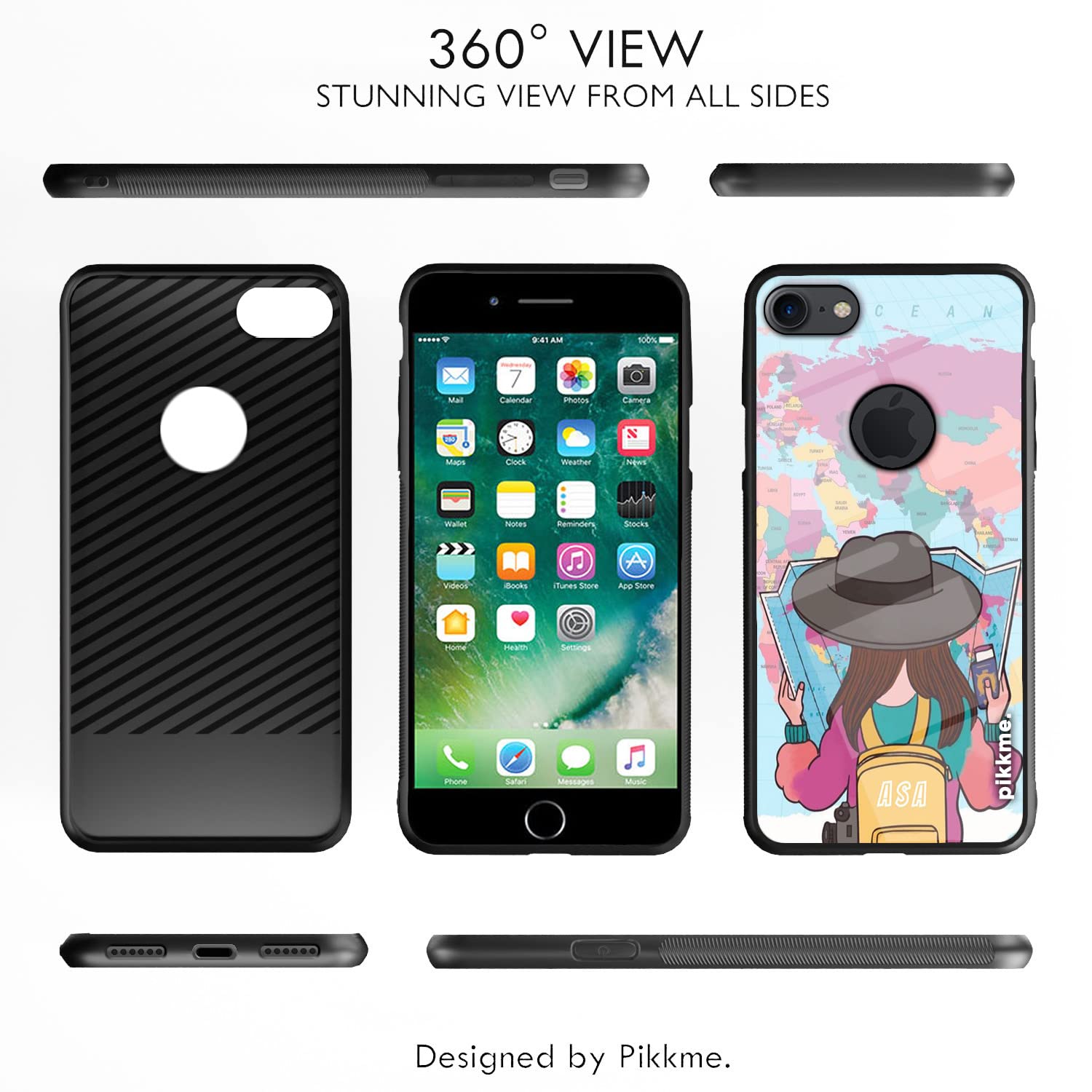 iPhone 7/8 Hybrid mobile cover by Pikkme – photo 2
