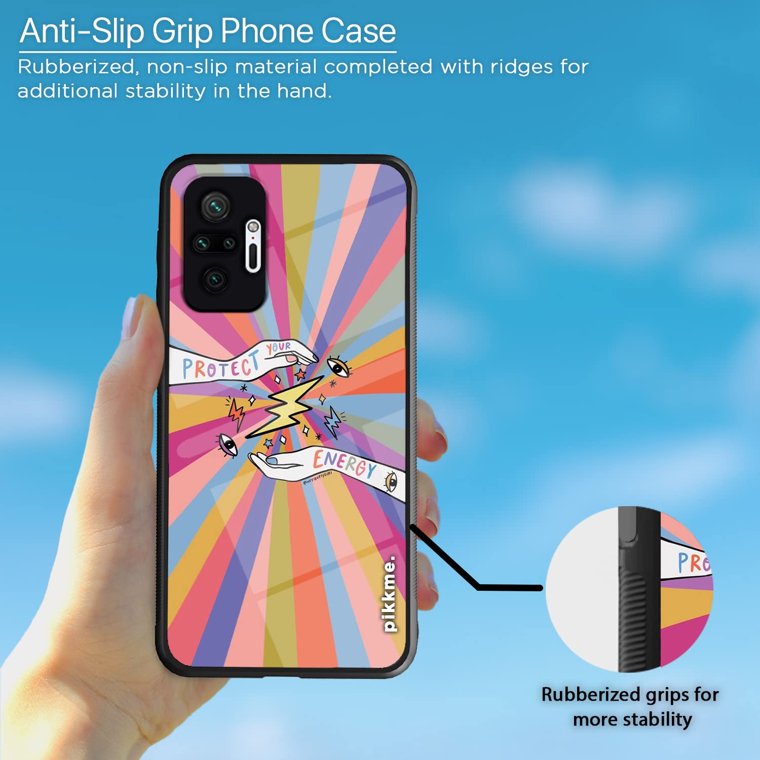 Redmi Note 10 Pro/Note 10 Pro Max Hybrid mobile back cover by Pikkme – photo 5