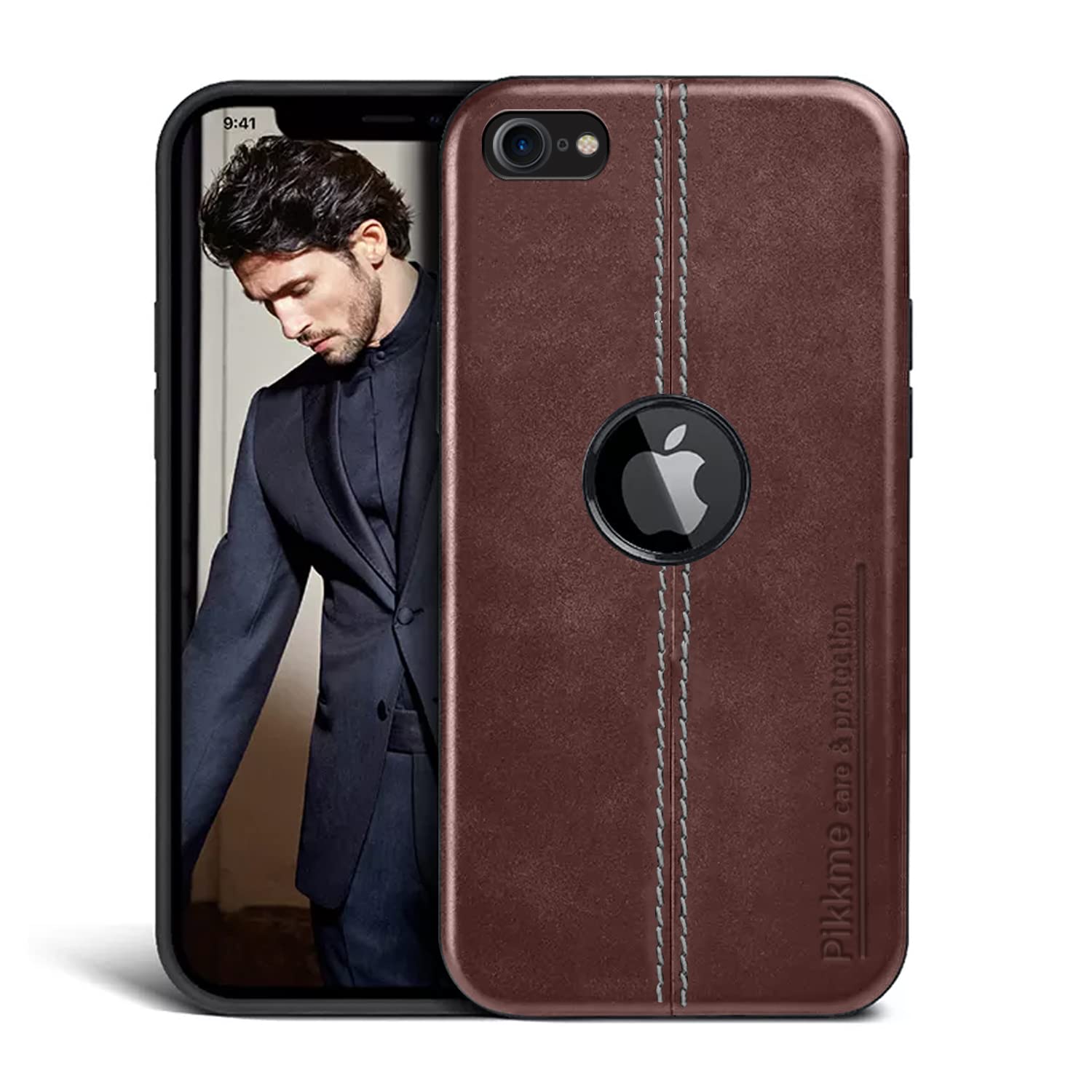 Brown mobile cover for iPhone SE 2020/2022 – Pikkme