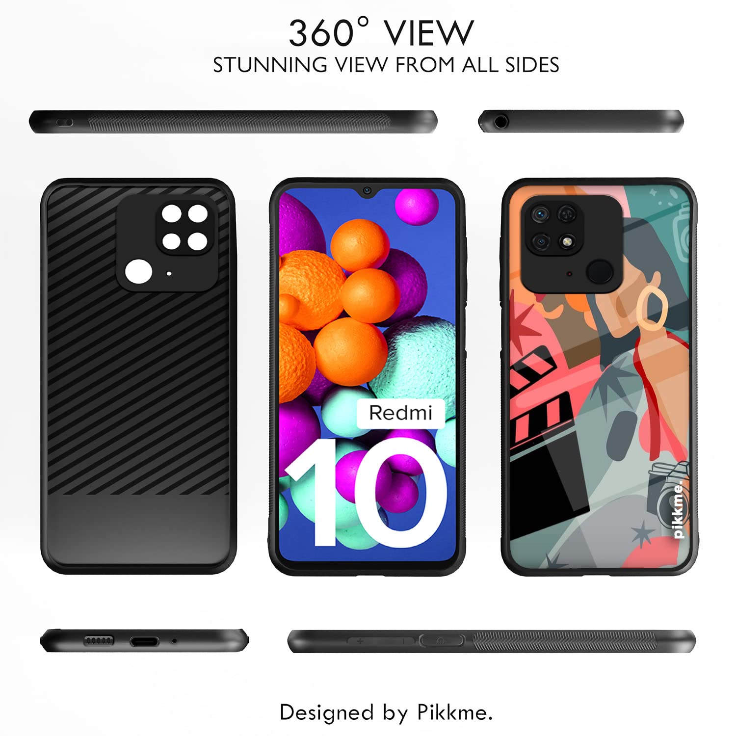 Pikkme Redmi 10/10 Power Hybrid mobile cover – photo 2