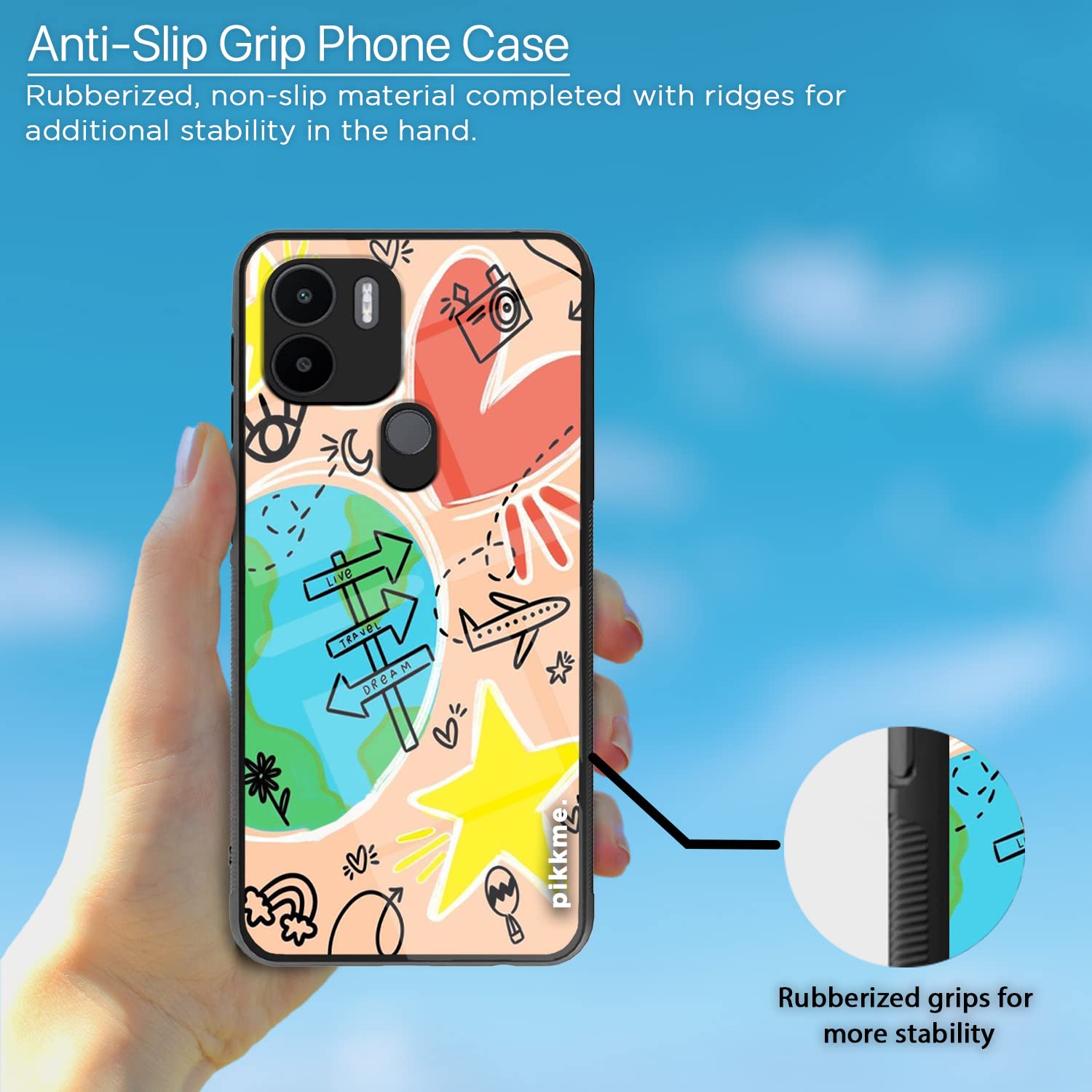 Pikkme Redmi A1 Plus/A2 Plus/Poco C50 phone cover – photo 5