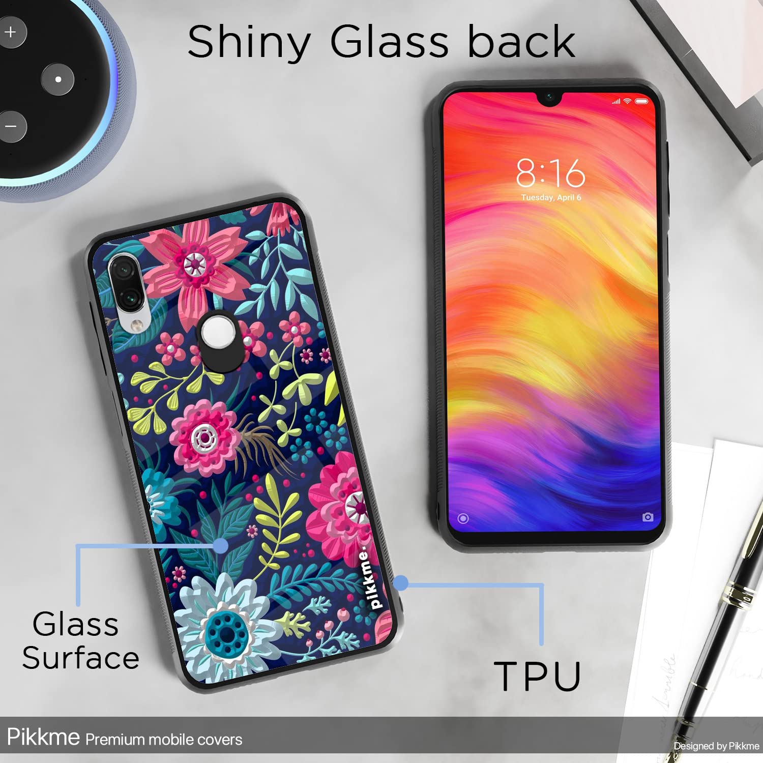 Pikkme Redmi Note 7/Note 7 Pro/Note 7s Flower mobile cover – photo 3