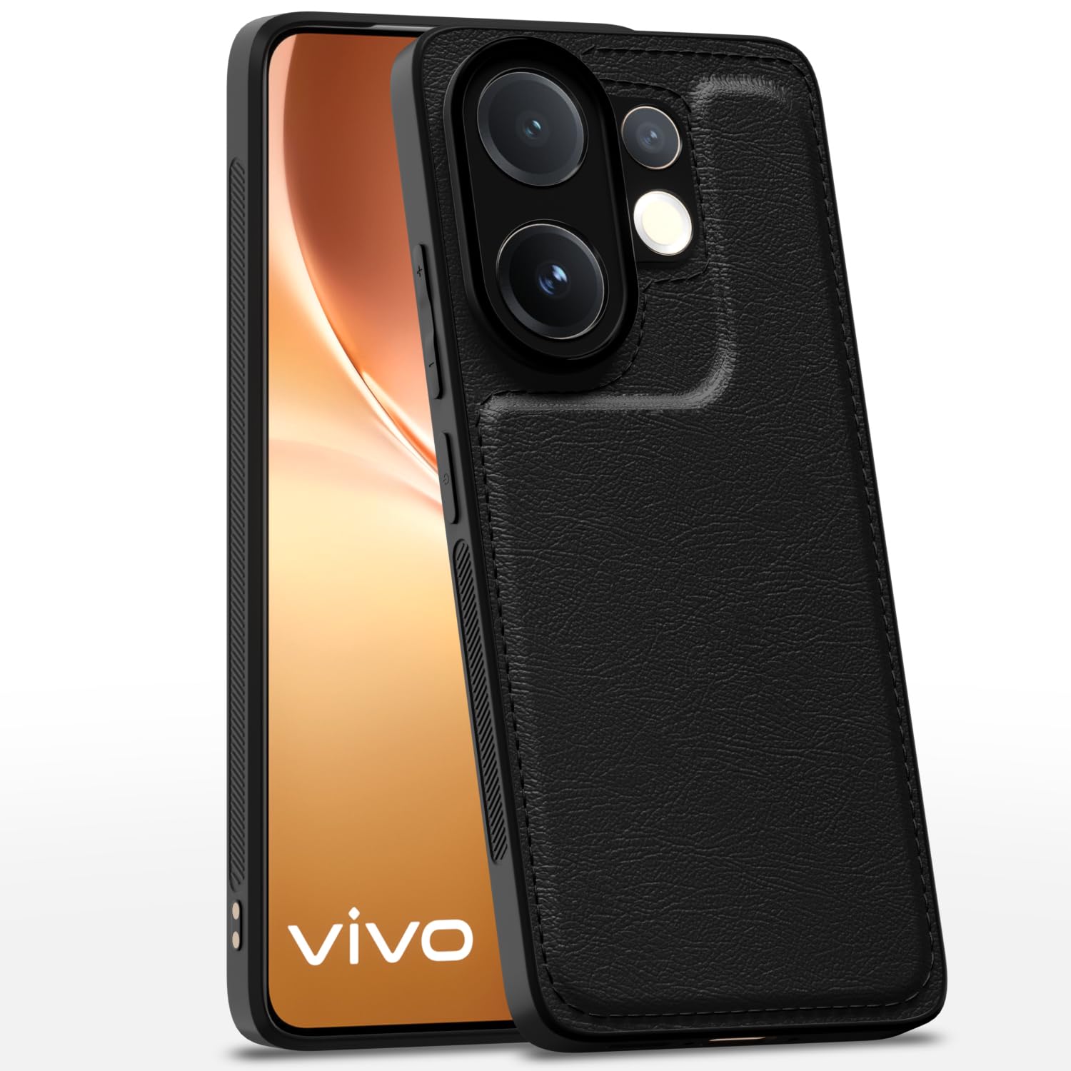 Pikkme Vivo V60/T4 Pro 5G black phone cover