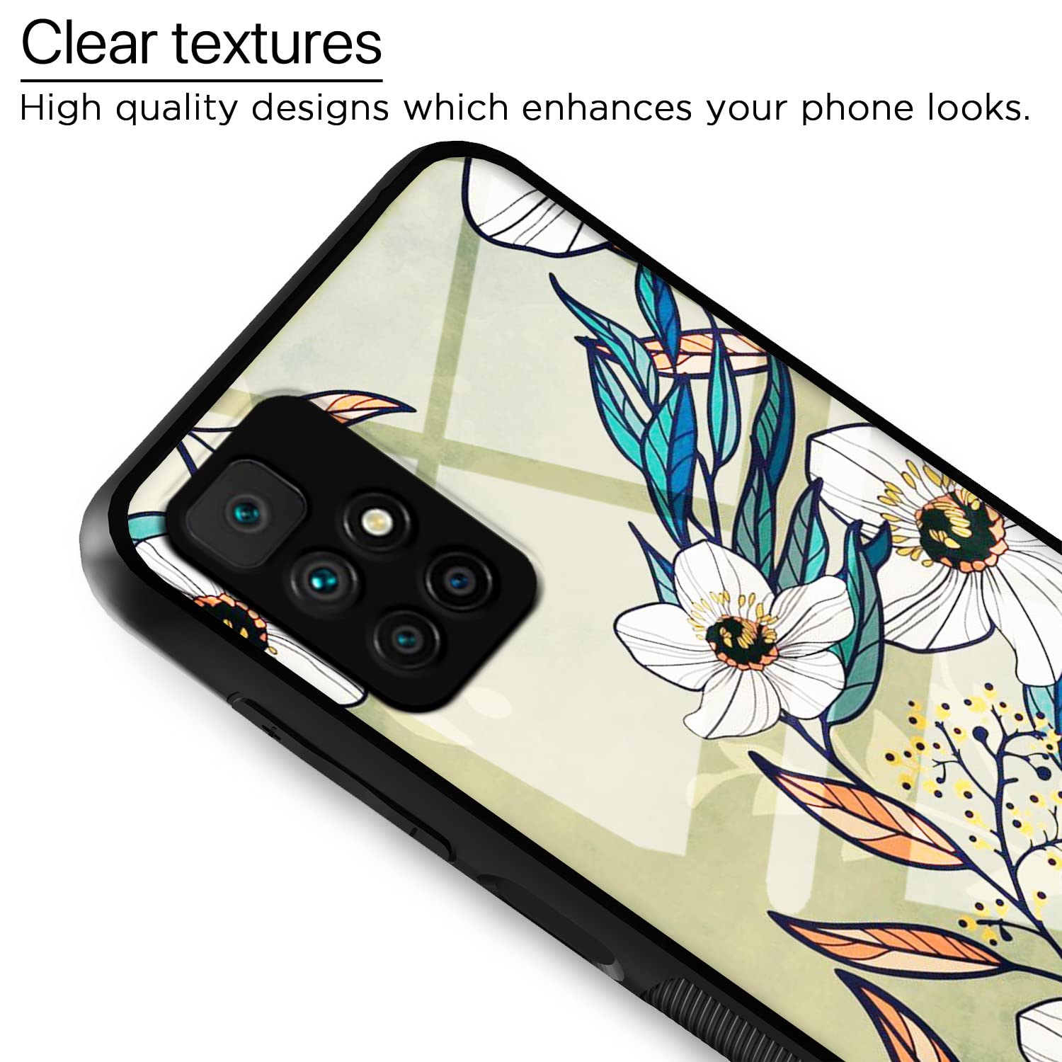 Flower Mobile cover for Redmi 10 Prime – Pikkme – photo 4