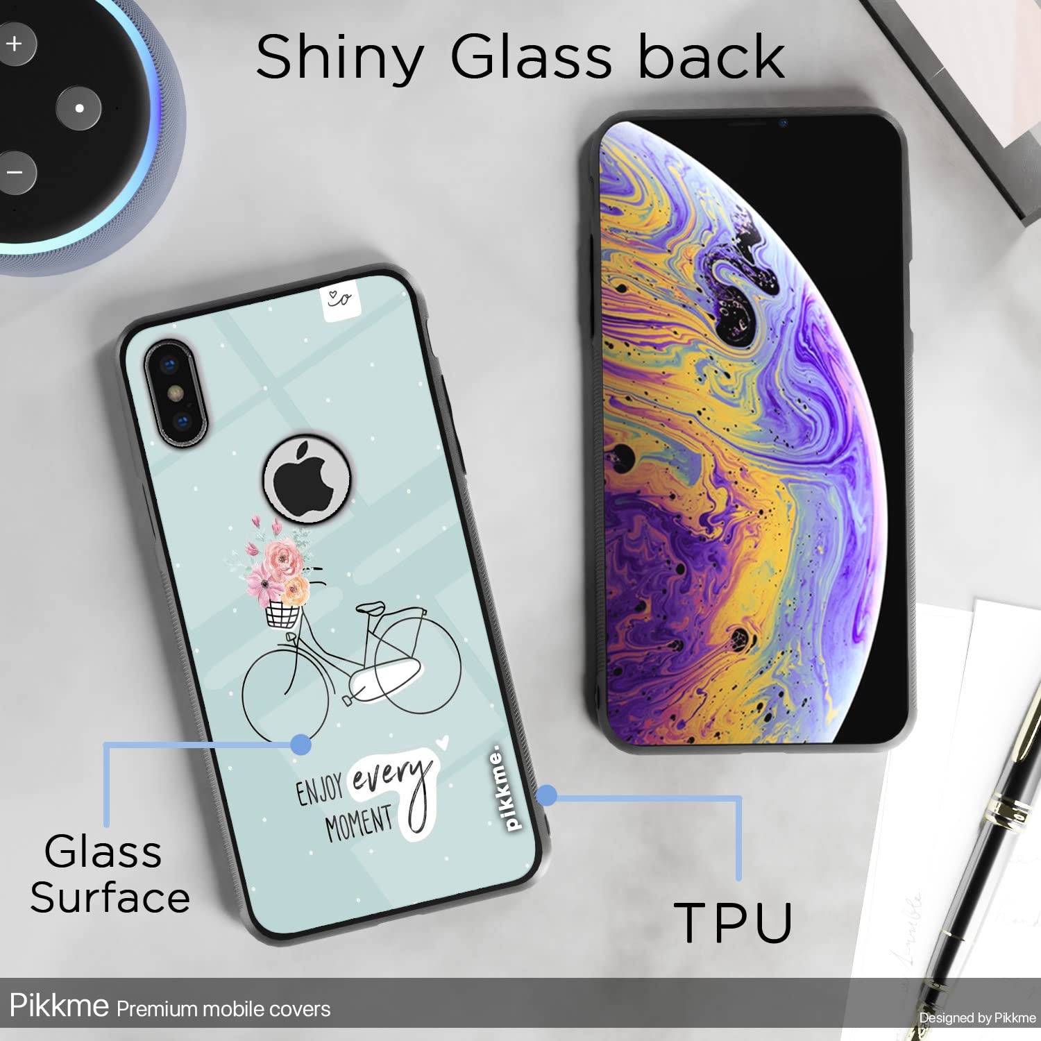 iPhone X/XS Hybrid mobile back cover by Pikkme – photo 3