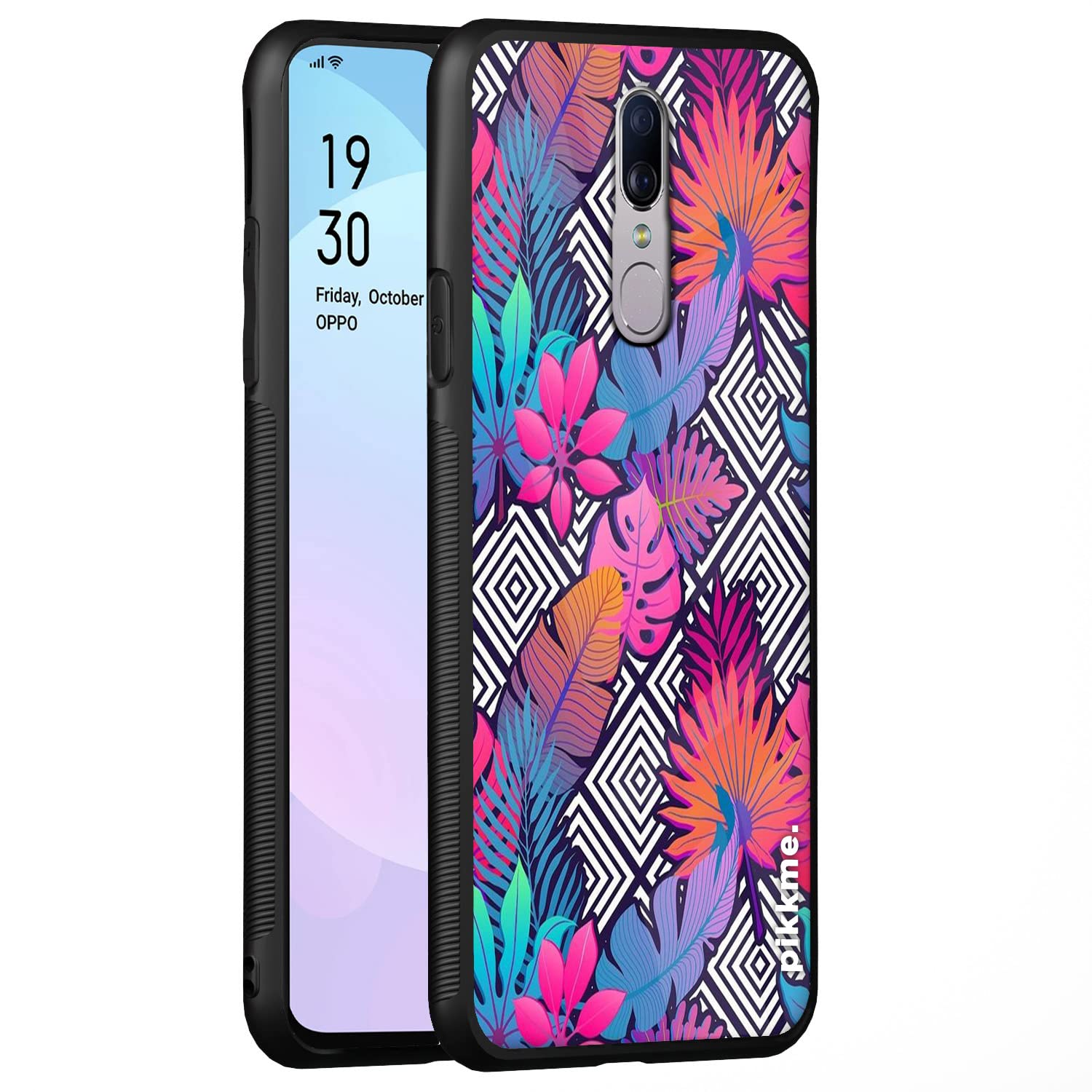 Pikkme Flower mobile back cover for Oppo F11