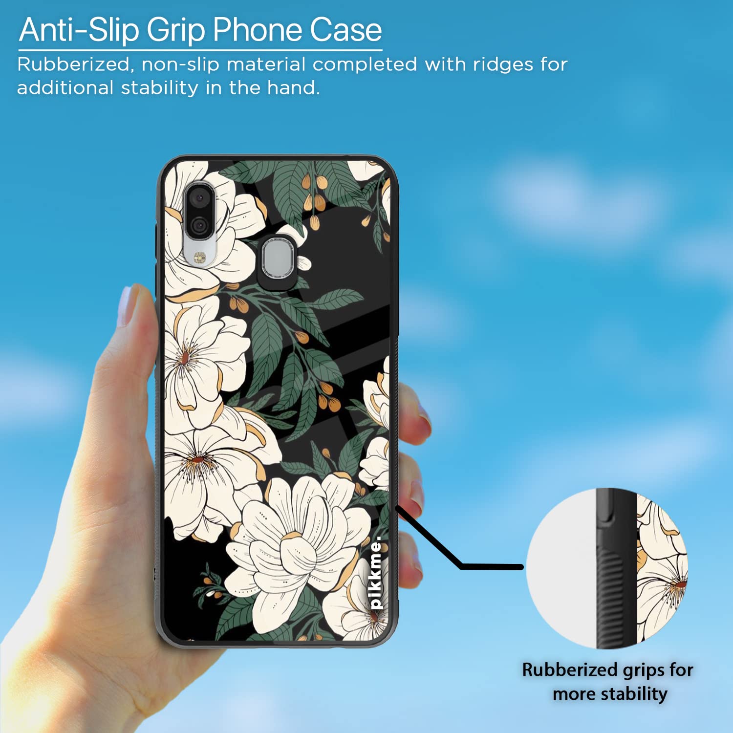 Flower Phone cover for Samsung A20/A30/M10s – Pikkme – photo 5