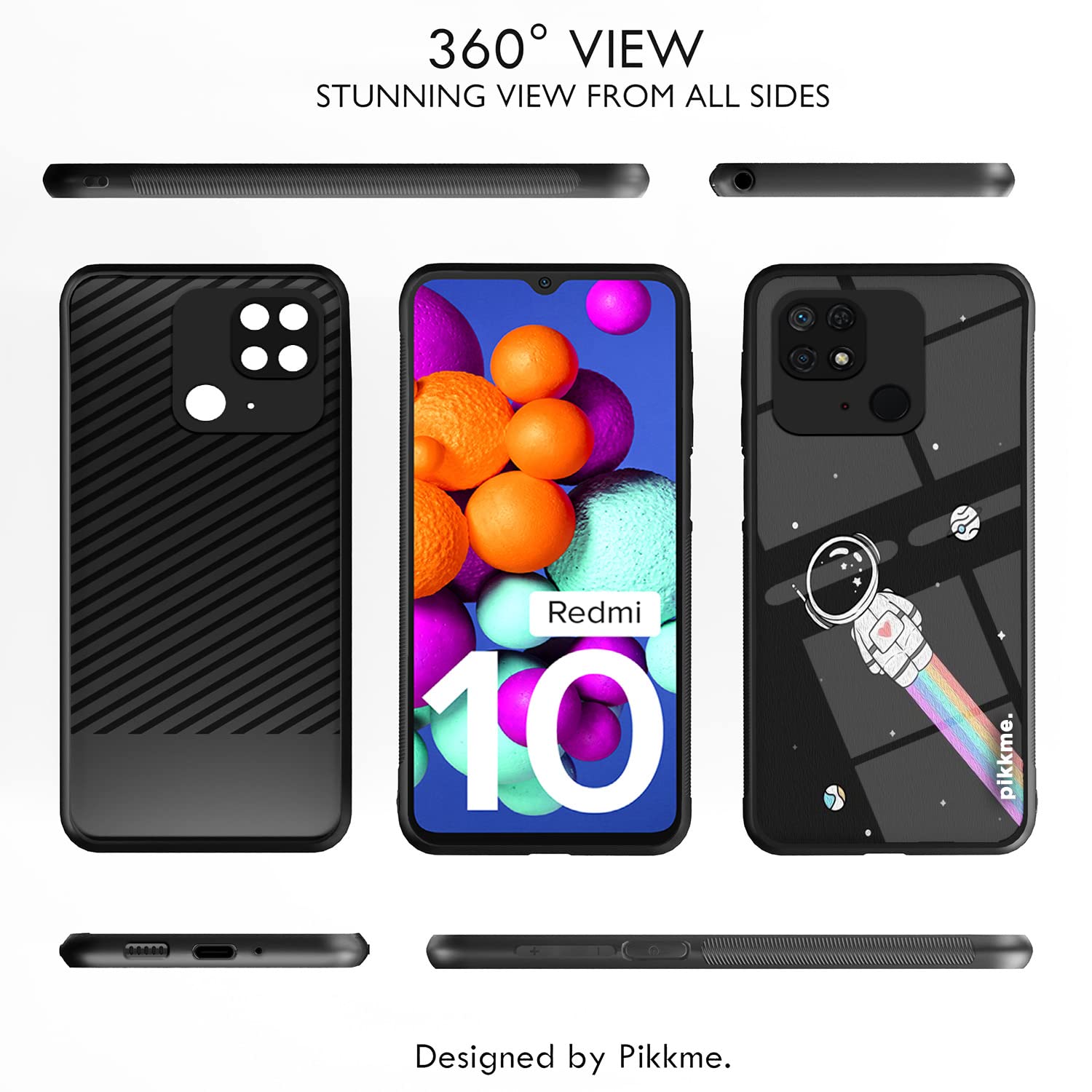Redmi 10/10 Power Hybrid back cover by Pikkme – photo 2