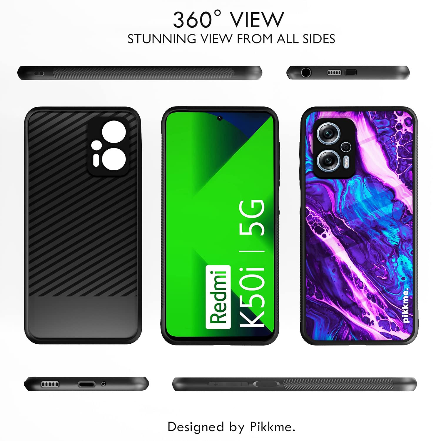 Pikkme Hybrid mobile cover for Redmi K50i 5G – photo 2