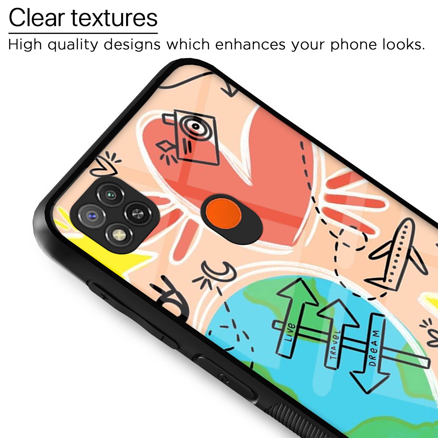 Redmi 10A/9, Poco C31 Hybrid mobile back cover by Pikkme – photo 4