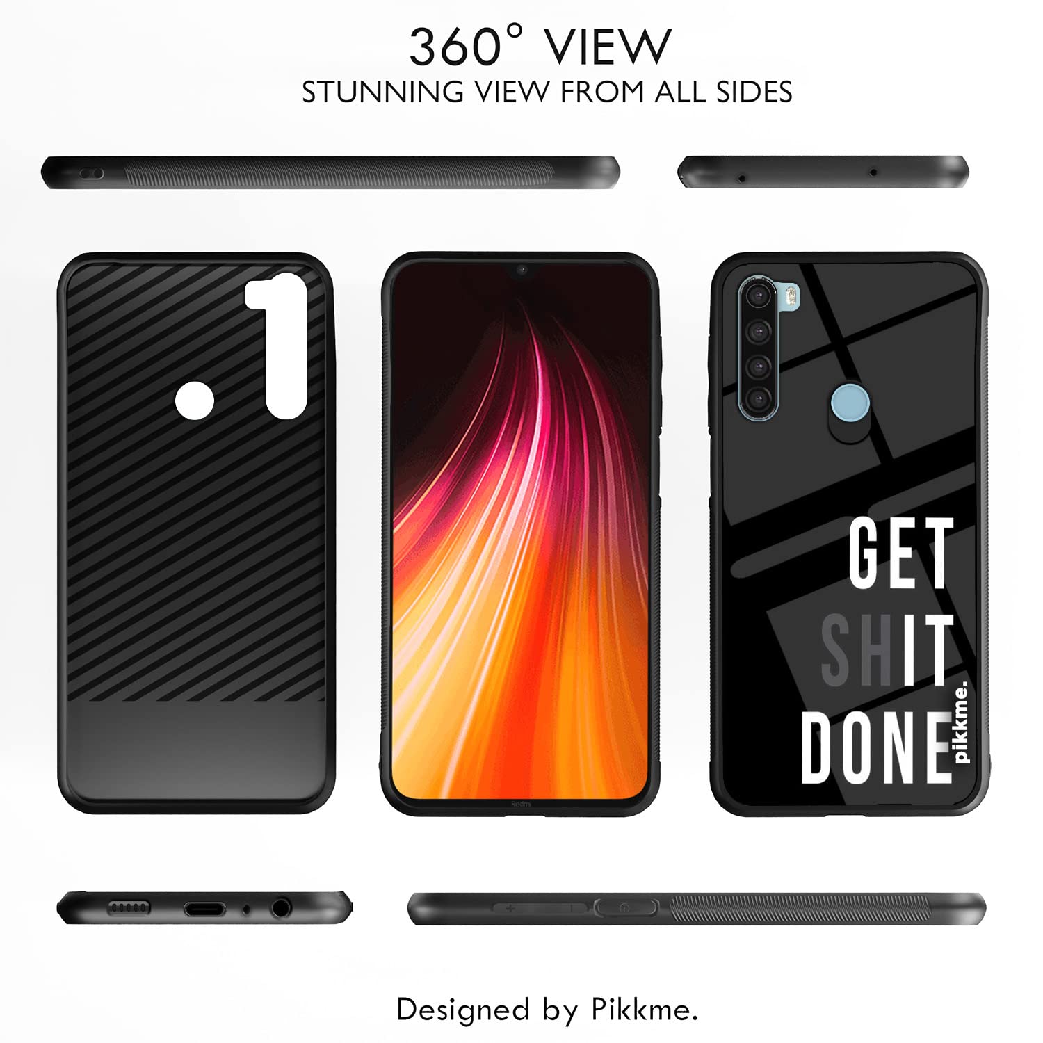 Hybrid Back cover for Redmi Note 8 – Pikkme