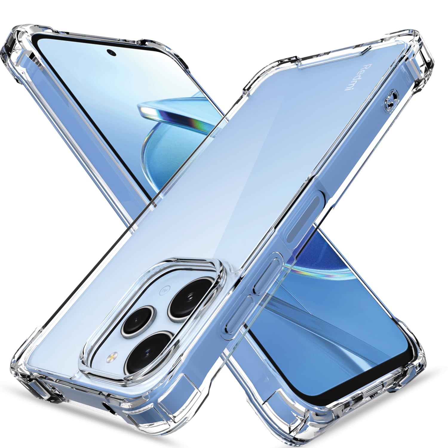 Pikkme Redmi 12 4G transparent back cover