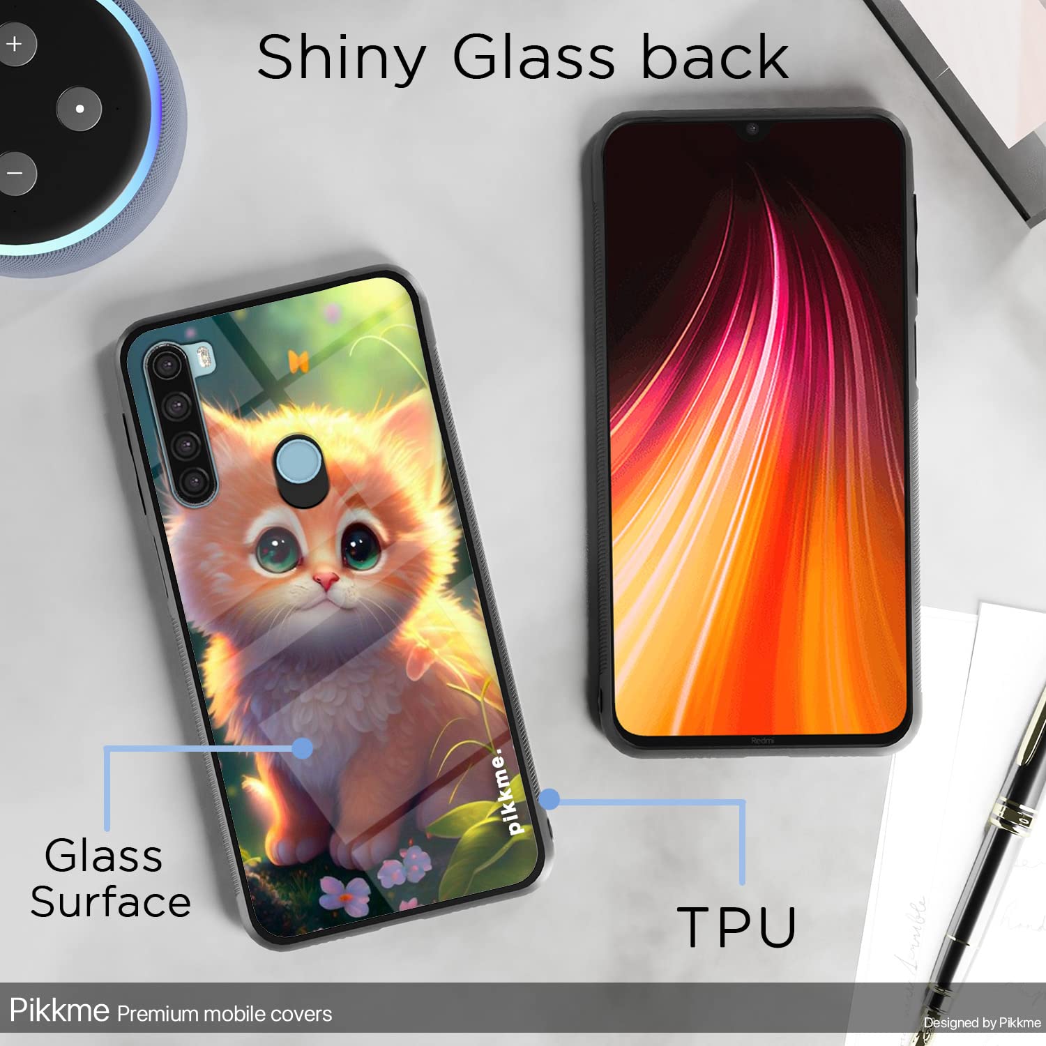 Redmi Note 8 Cat back cover by Pikkme – photo 3