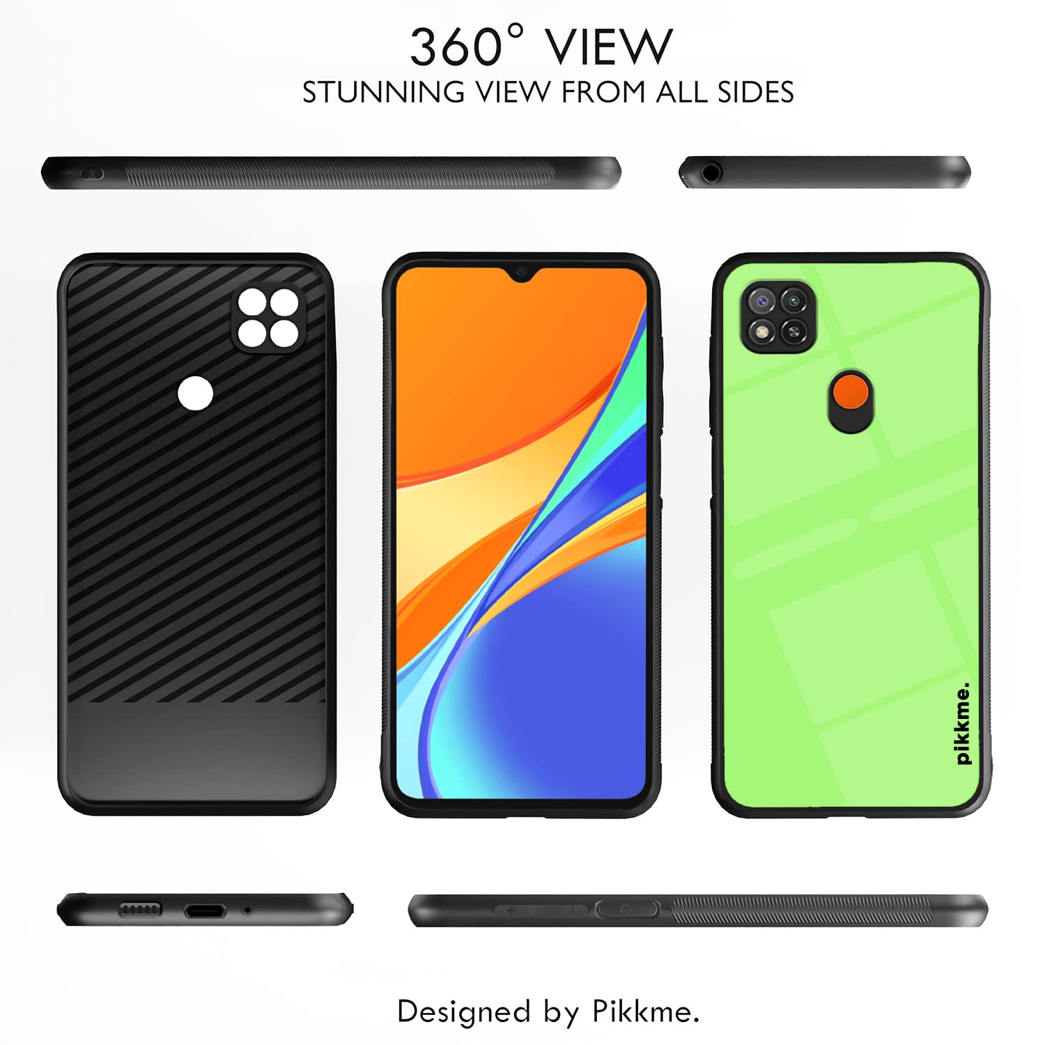 Pikkme Redmi 10A/9, Poco C31 Hybrid mobile back cover – photo 2