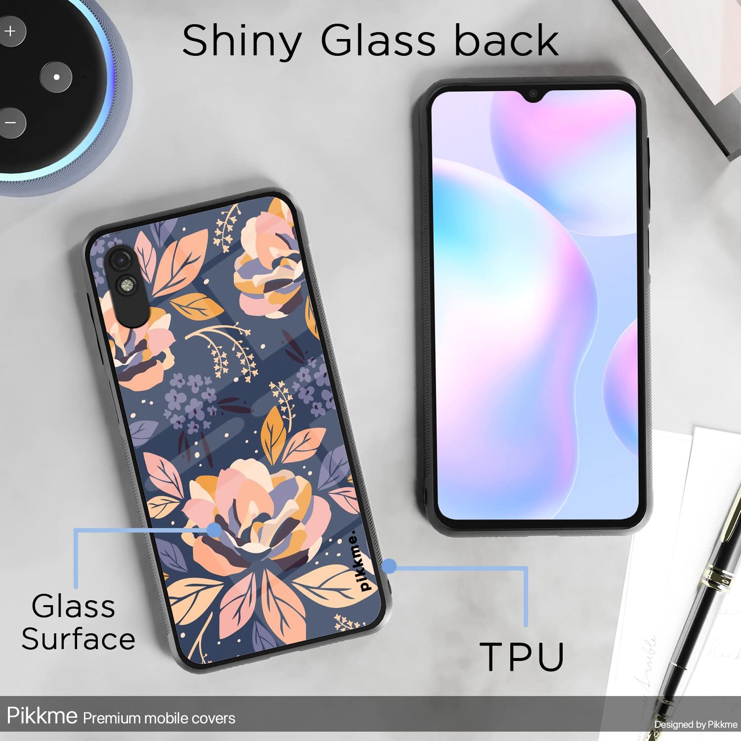 Redmi 9A/9i/9A Sport Flower phone cover by Pikkme – photo 3