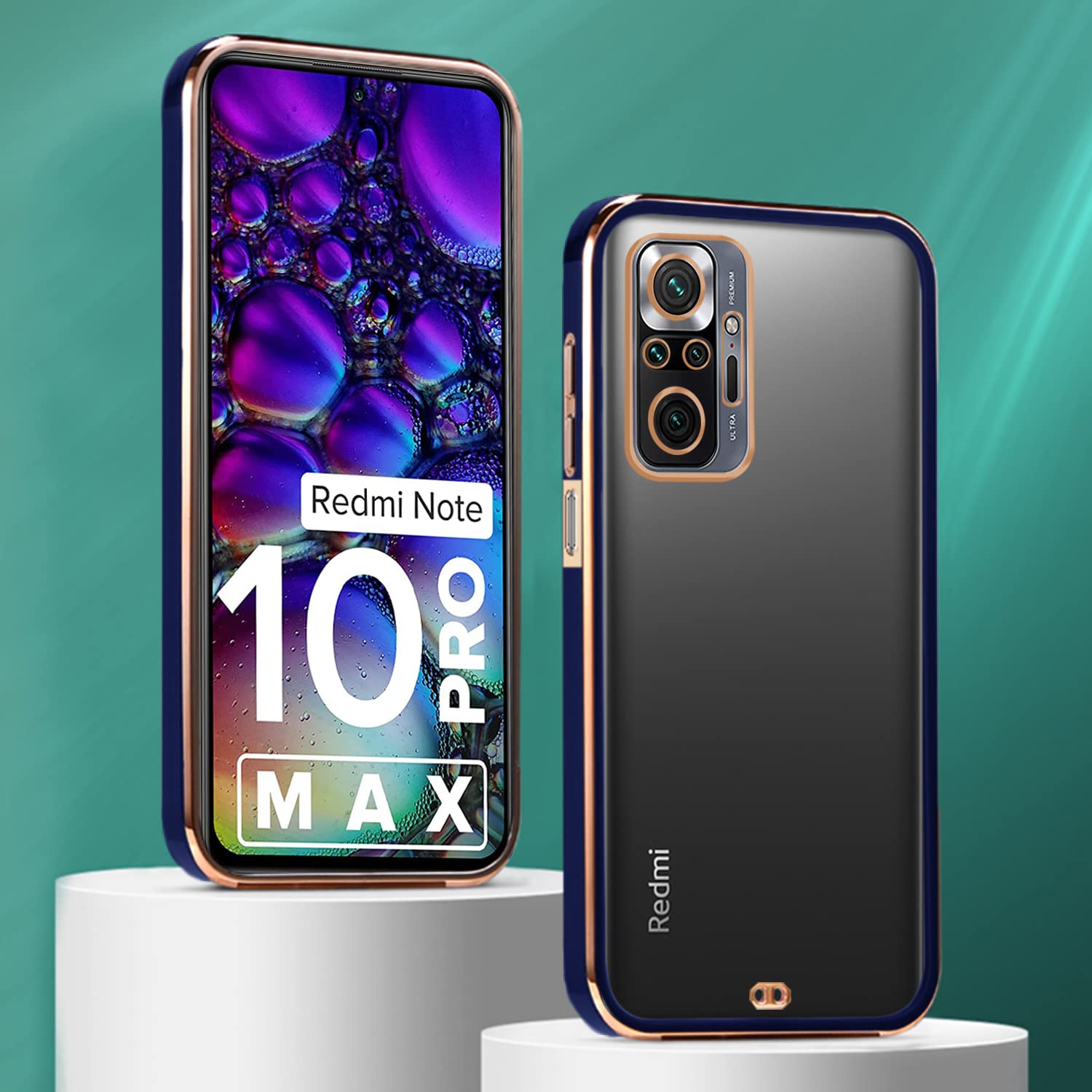 Pikkme Redmi Note 10 Pro/Note 10 Pro Max blue mobile back cover – photo 3