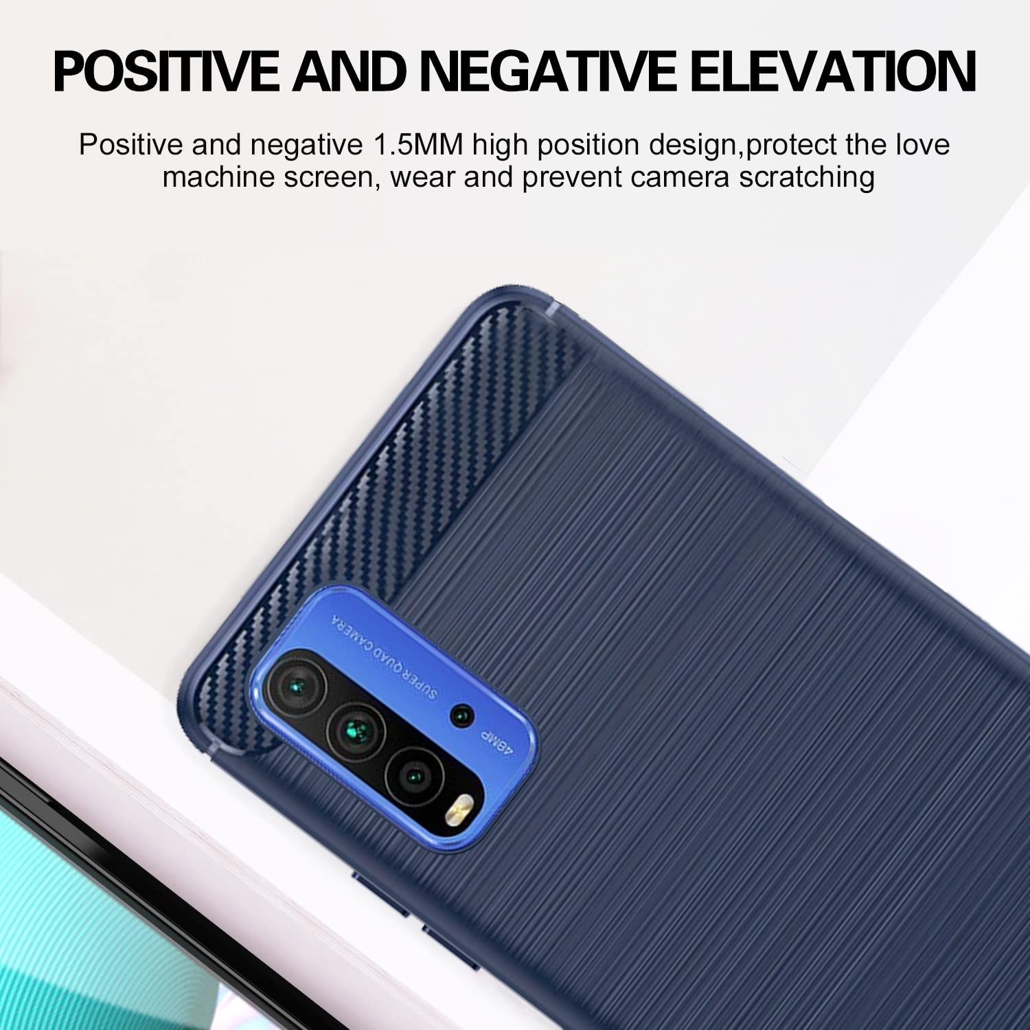 Pikkme blue back cover for Redmi 9 Power – photo 5