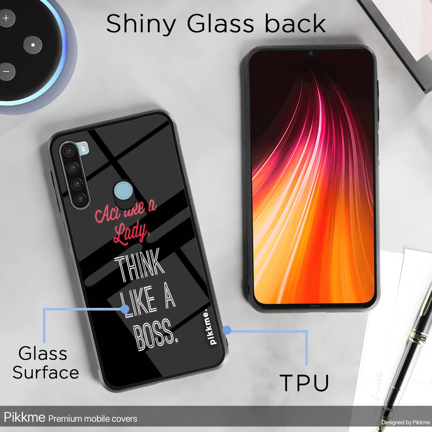 Redmi Note 8 Hybrid phone cover by Pikkme – photo 3