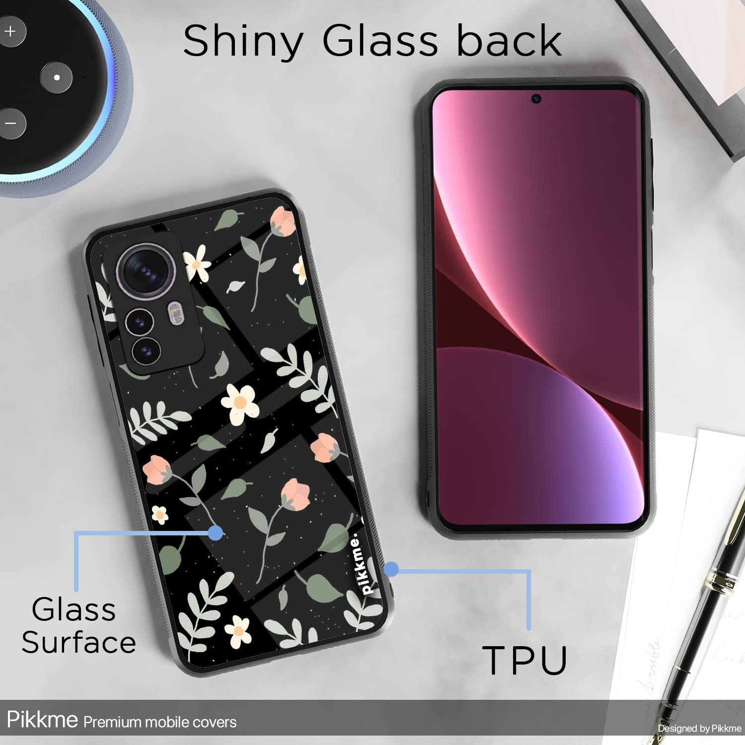 Pikkme Flower phone cover for Mi 12 Pro 5G – photo 3