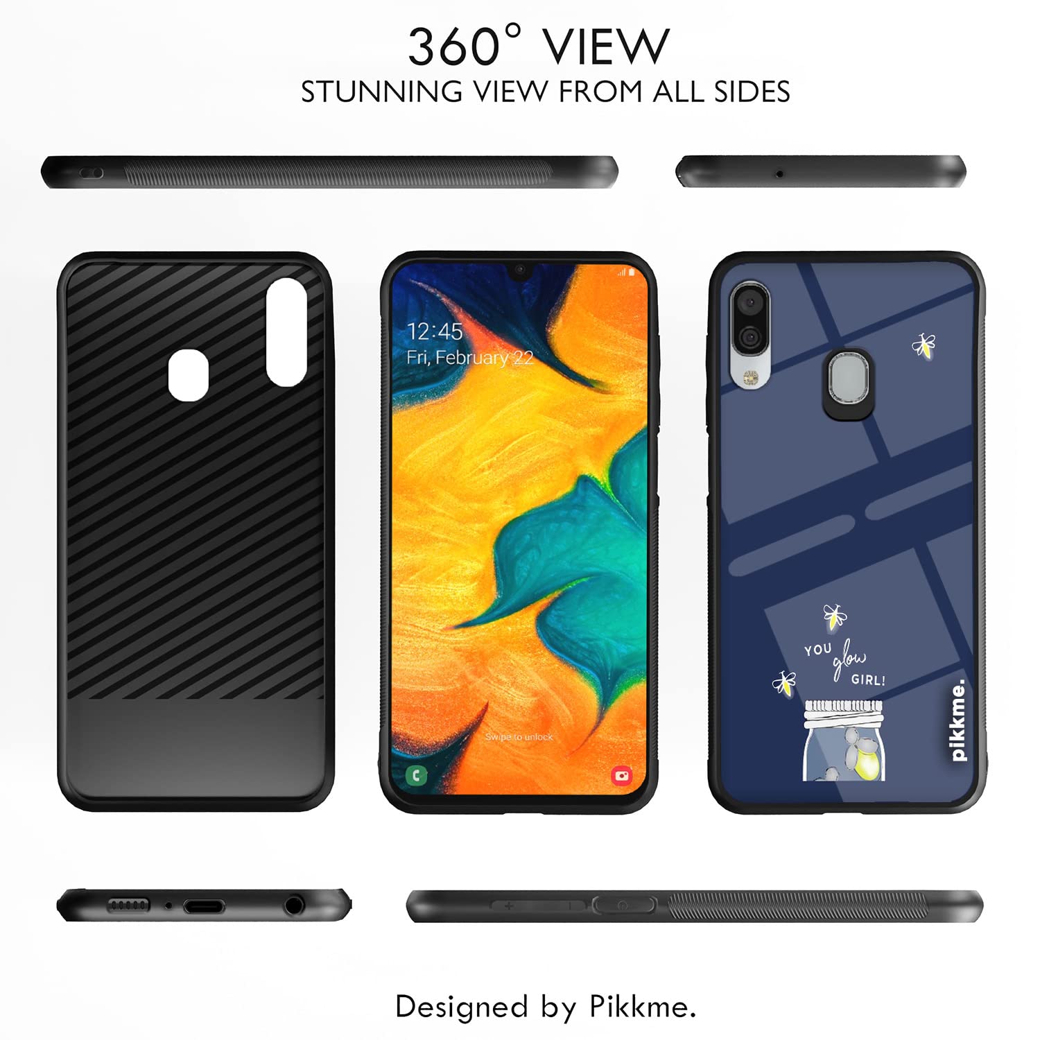 Samsung A20/A30/M10s Hybrid phone cover by Pikkme – photo 2