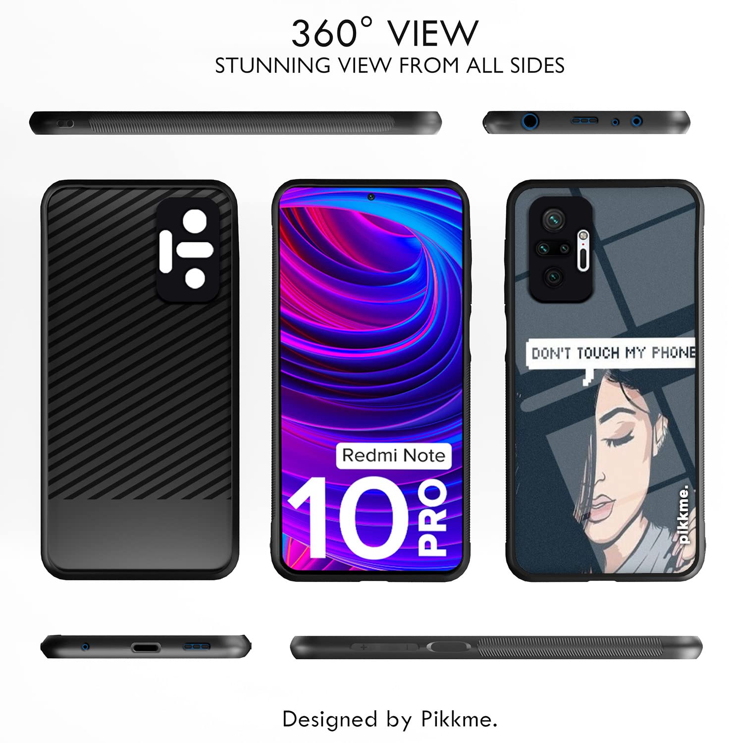 Redmi Note 10 Pro/Note 10 Pro Max Hybrid mobile cover by Pikkme – photo 2