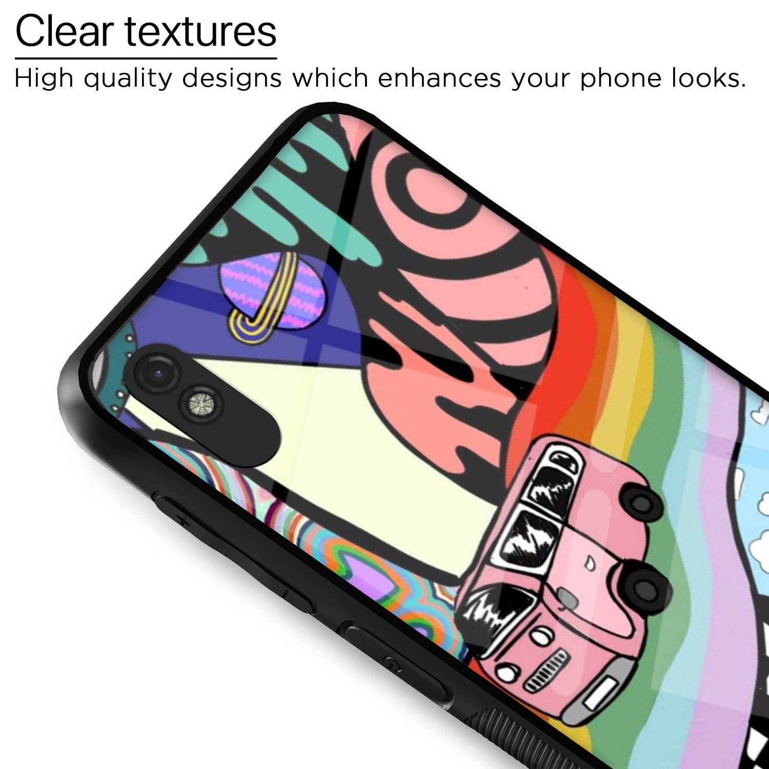 Redmi 9A/9i/9A Sport Hybrid mobile back cover by Pikkme – photo 4