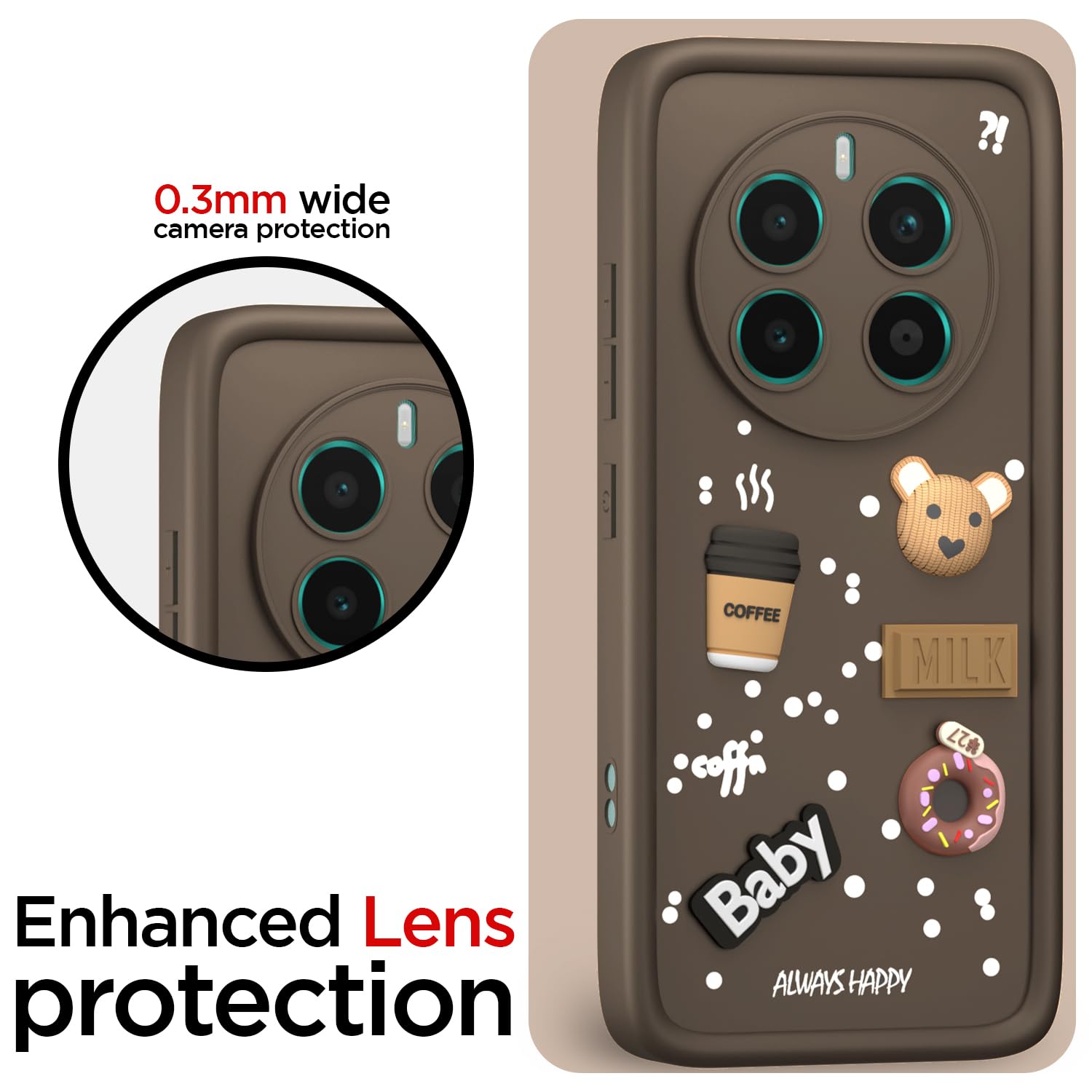 Pikkme brown Silicone back cover for Realme 12 Plus/P1/Narzo 70/70 Pro 5G – photo 5