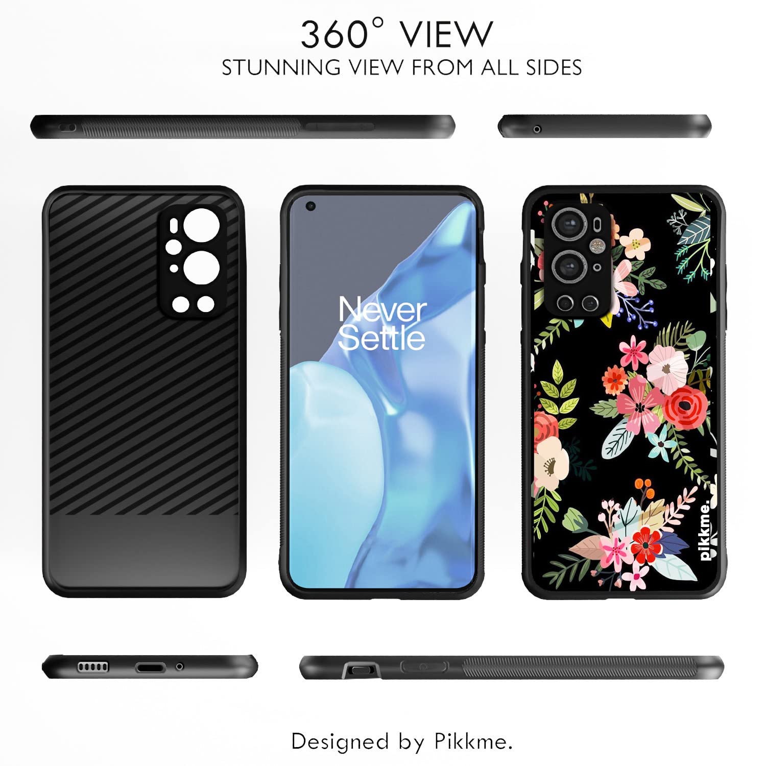OnePlus 9 Pro Flower mobile cover by Pikkme – photo 2