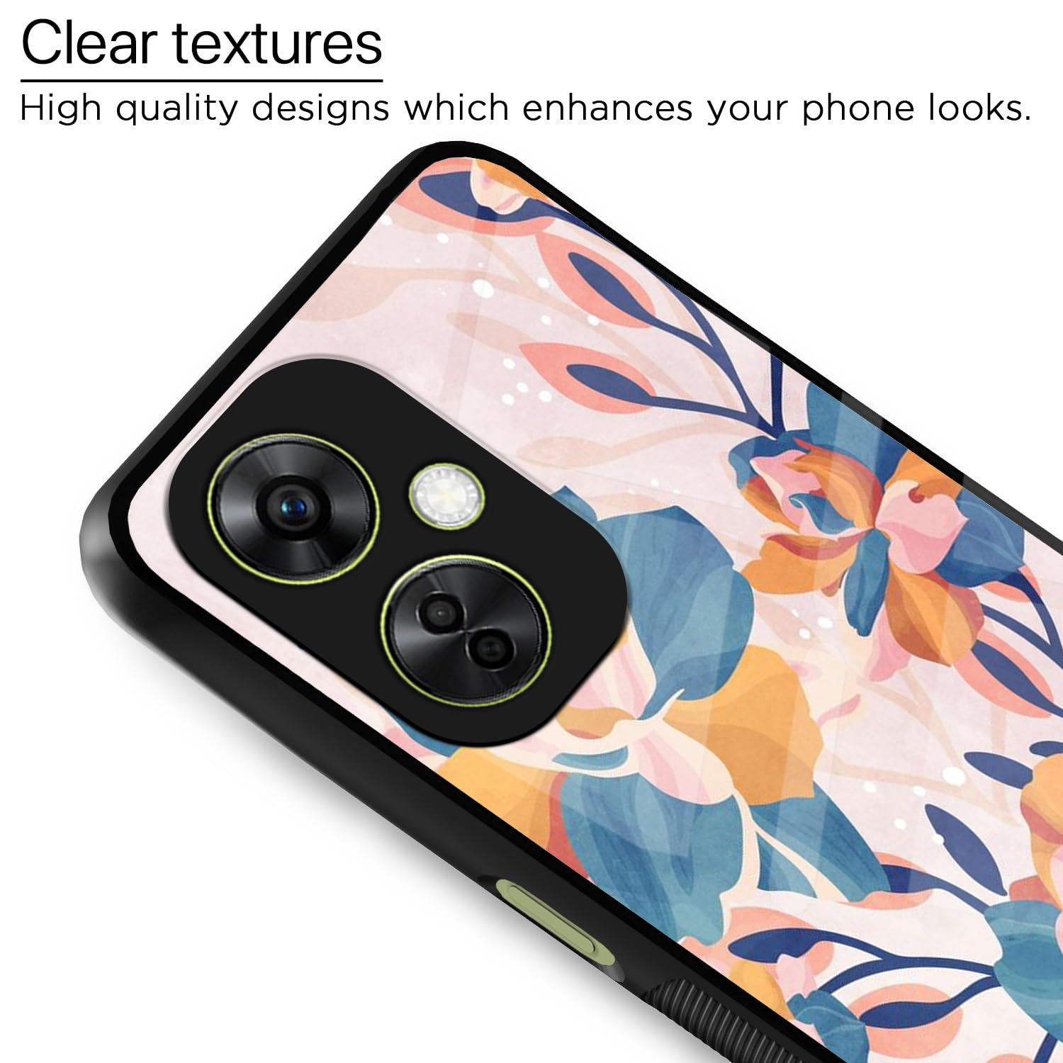 OnePlus Nord CE 3 Lite 5G Flower mobile back cover by Pikkme – photo 4