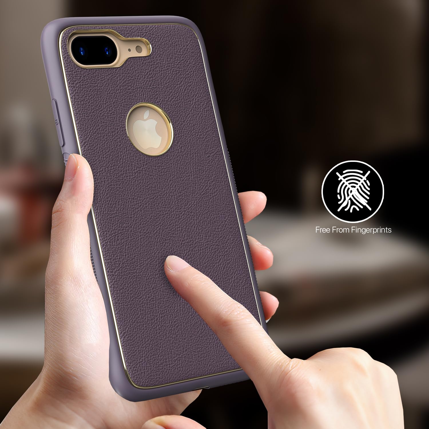 Pikkme iPhone 7 Plus/8 Plus purple mobile back cover – photo 8