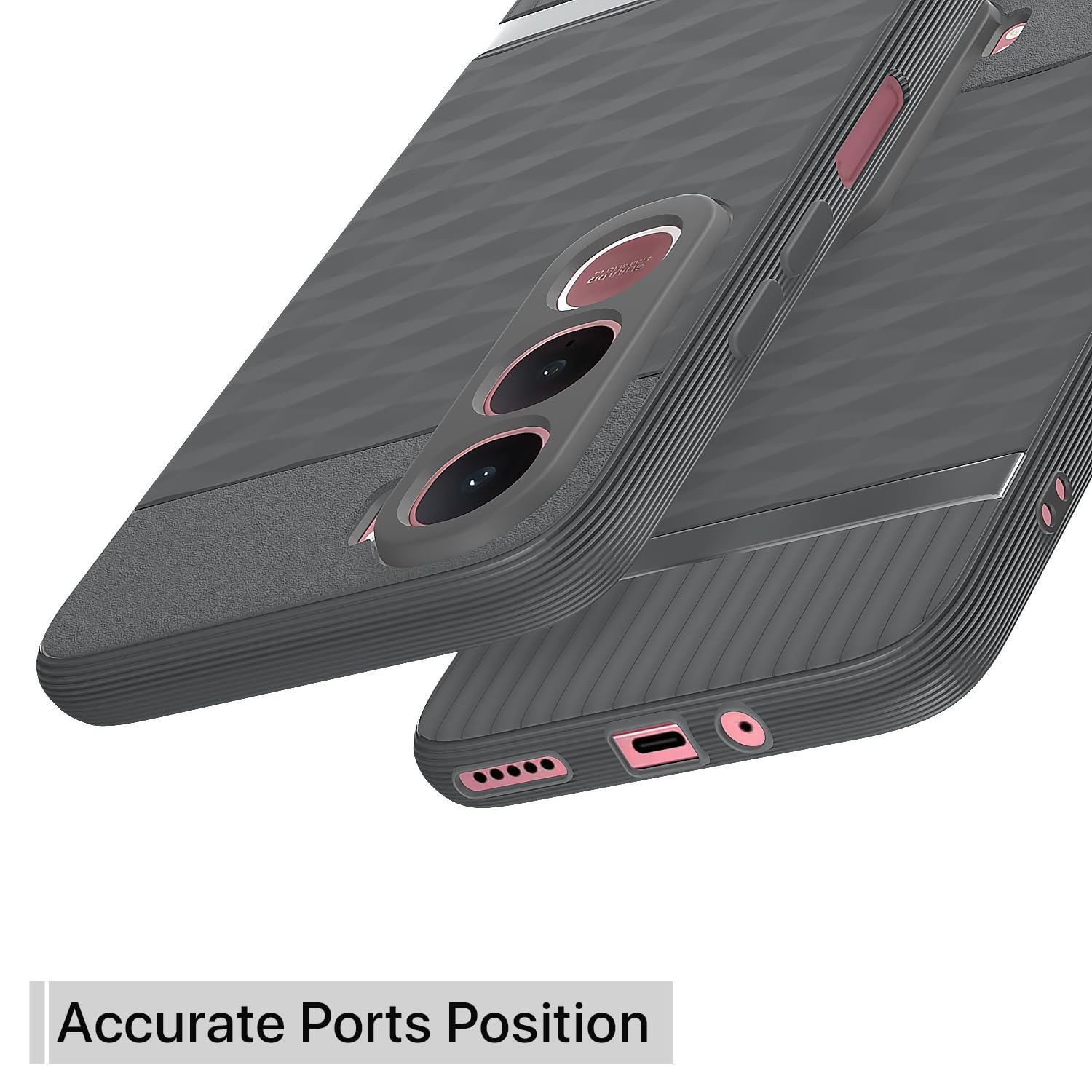 Pikkme Vivo Y31 5G grey back cover – photo 4