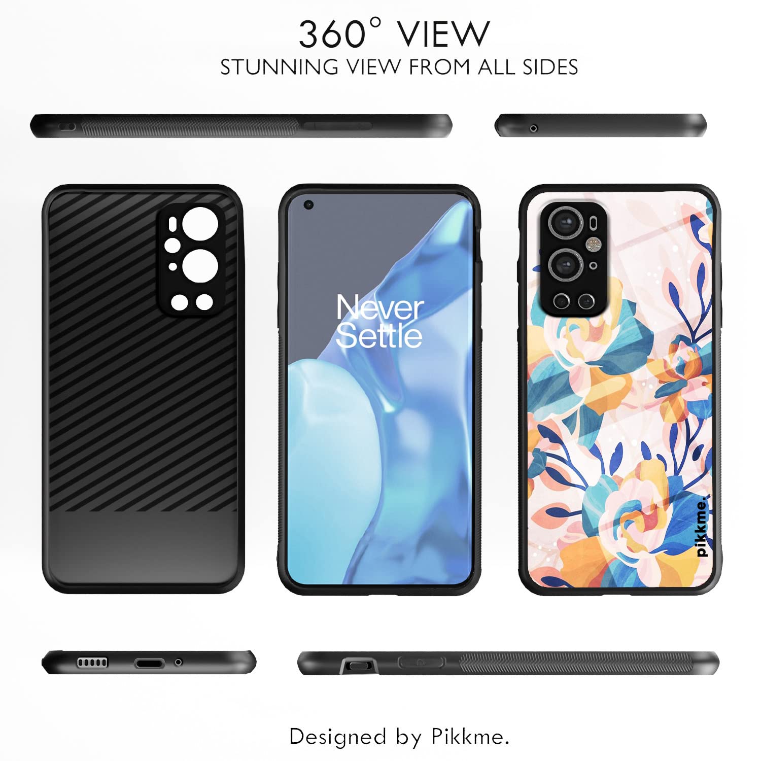 Pikkme OnePlus 9 Pro Flower mobile back cover – photo 2