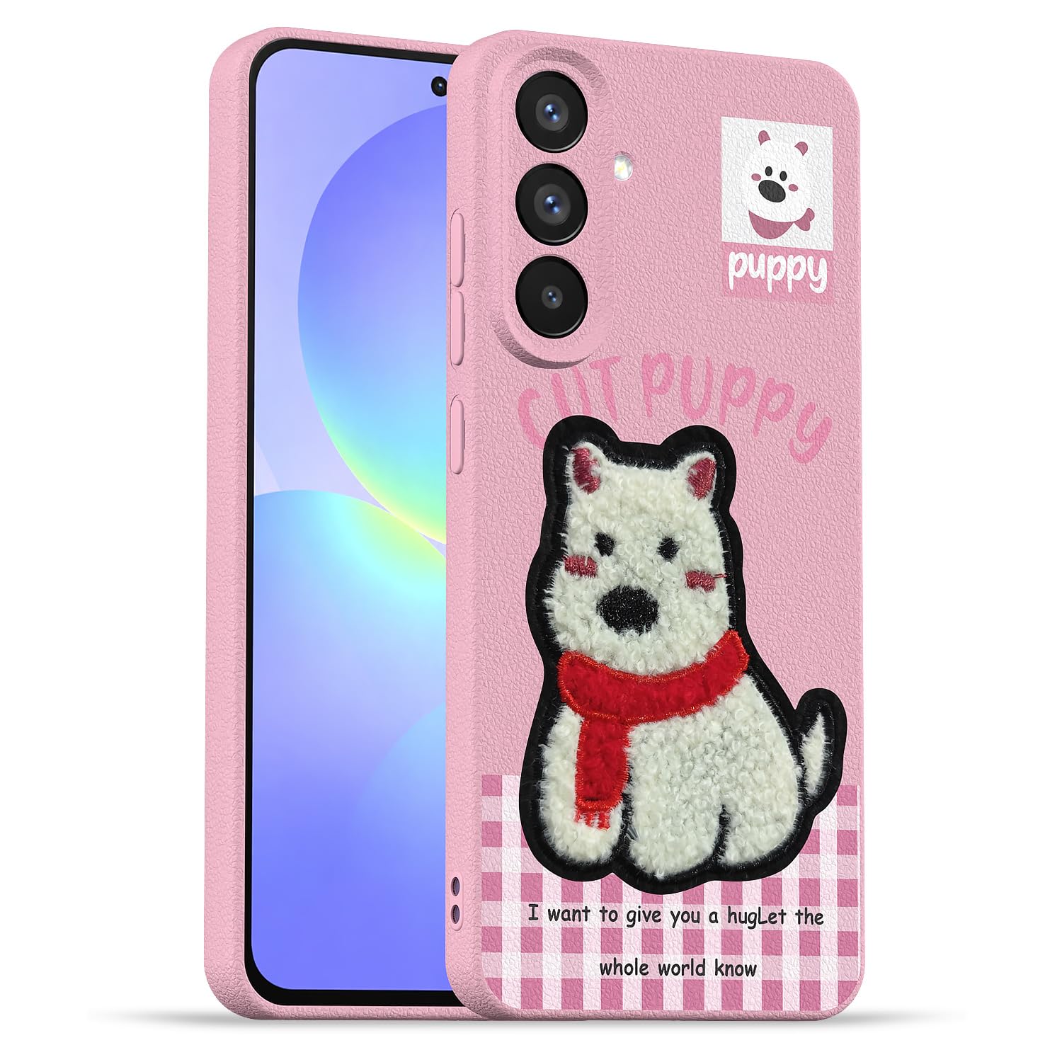 Pikkme Samsung A36 5G pink mobile back cover
