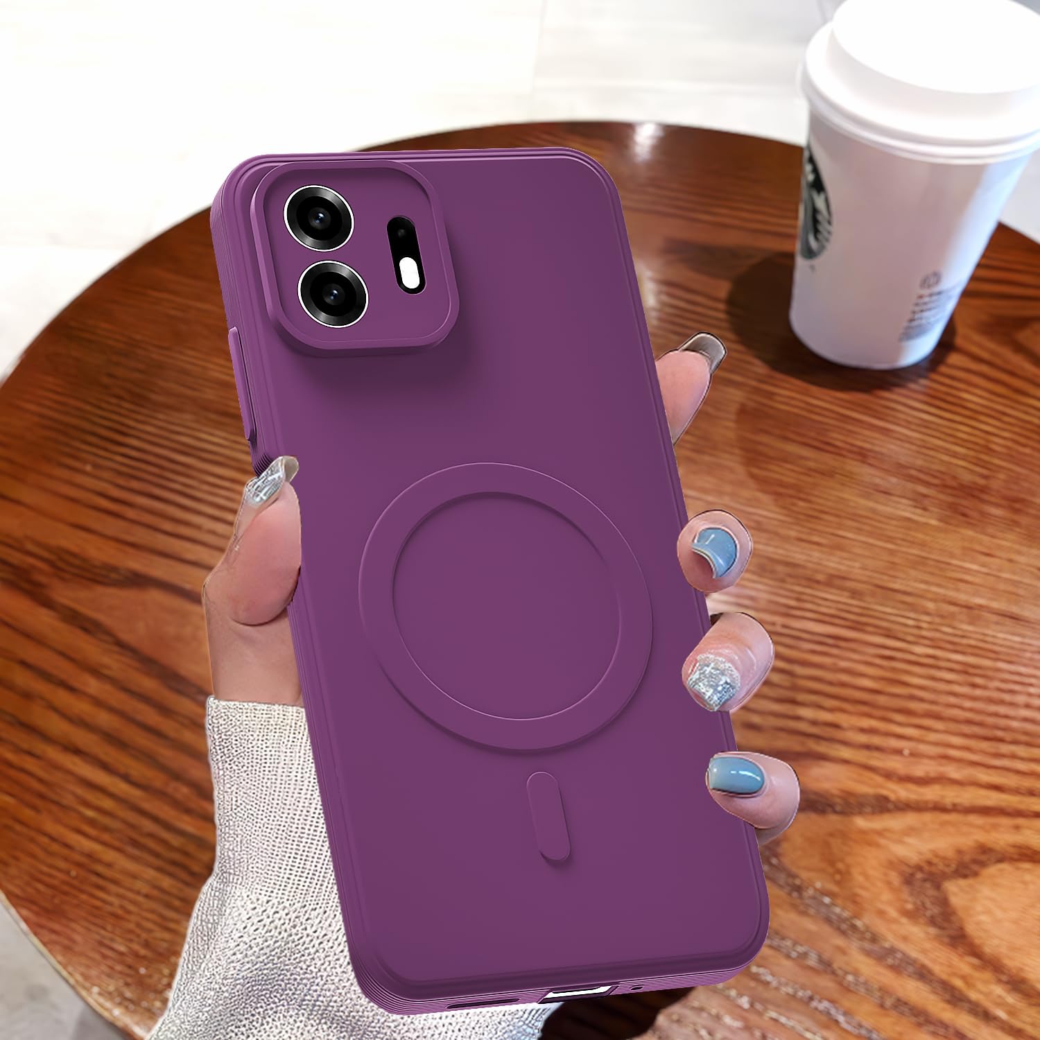 Pikkme OnePlus N6 5G purple back cover – photo 7