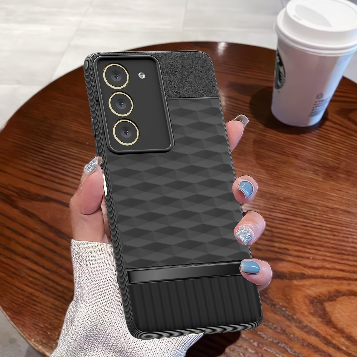 Pikkme Realme 14x 5G / Realme Narzo 80x Gencase Back Cover (Black)