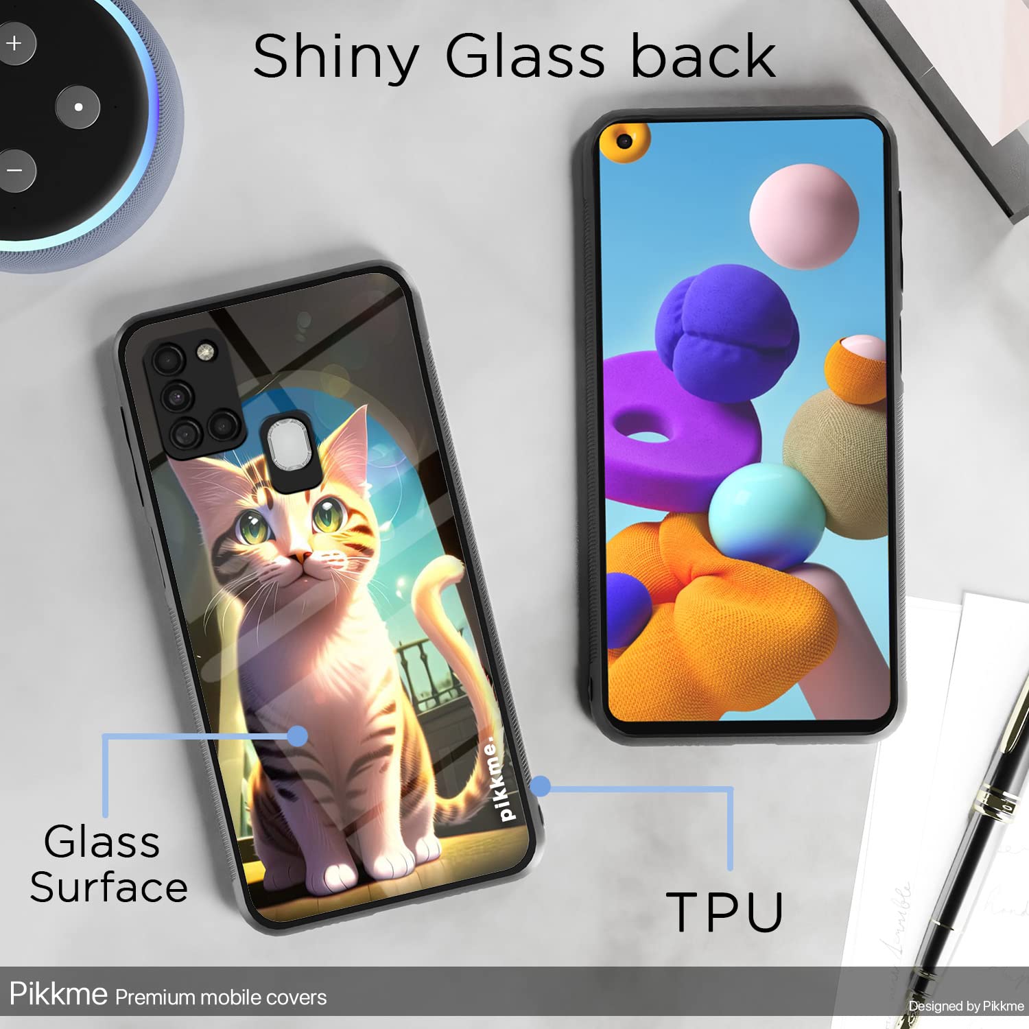 Pikkme Samsung A21s Cat phone cover – photo 3